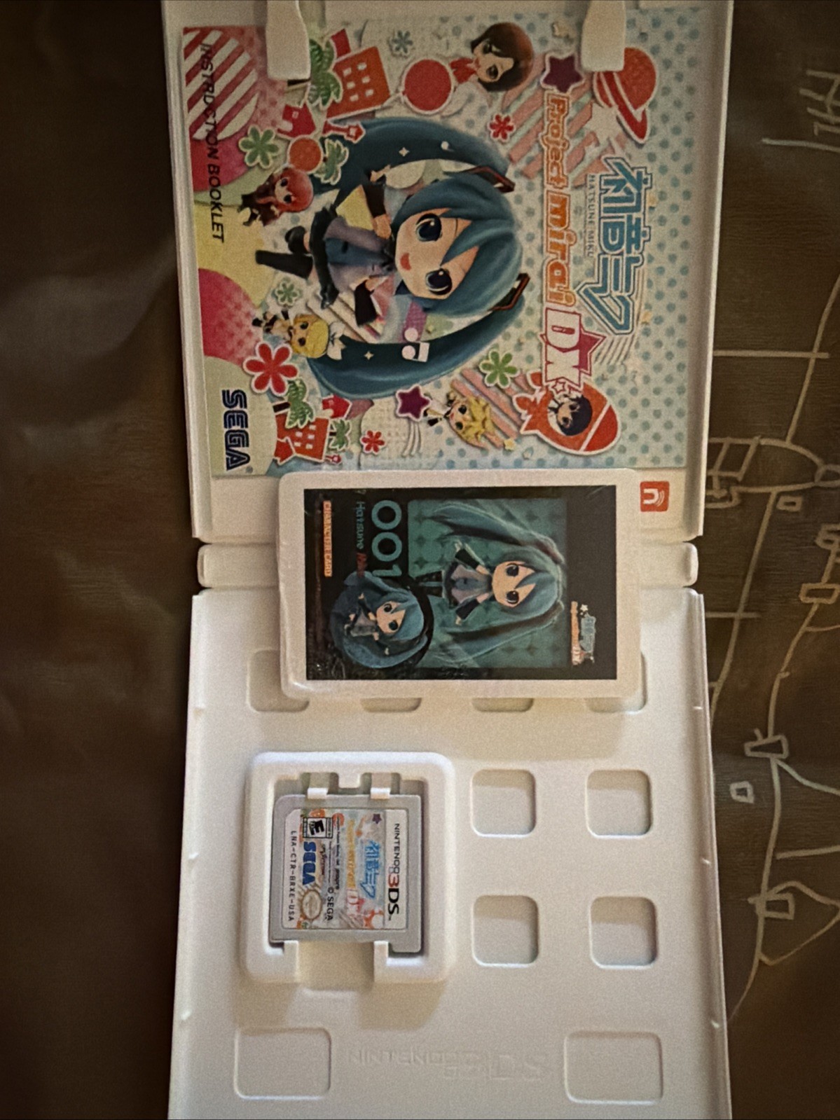 Hatsune Miku: Project Mirai DX Nintendo 3DS CIB Case Booklet And Cards Sealed