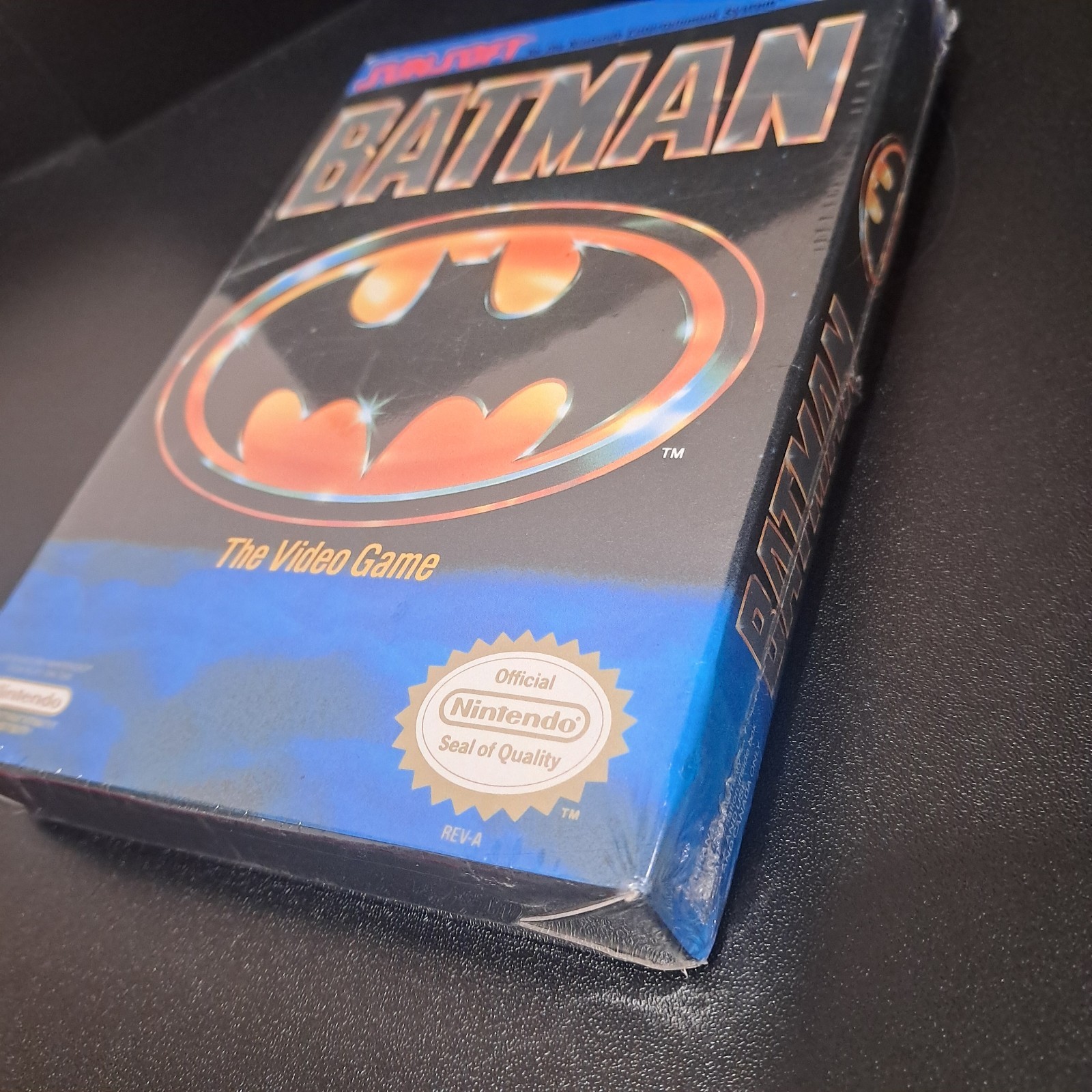 Batman The Video Game 90s NES Factory Sealed H-Seam Oval Nintendo Seal Brand New