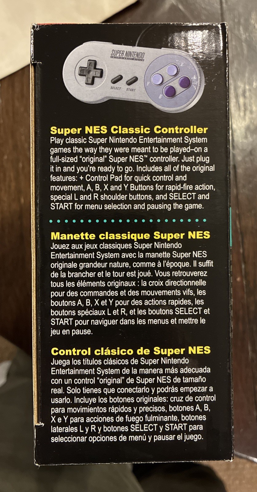 SNES Super Nintendo Classic Edition Mini Console BRAND NEW SEALED Box Protector