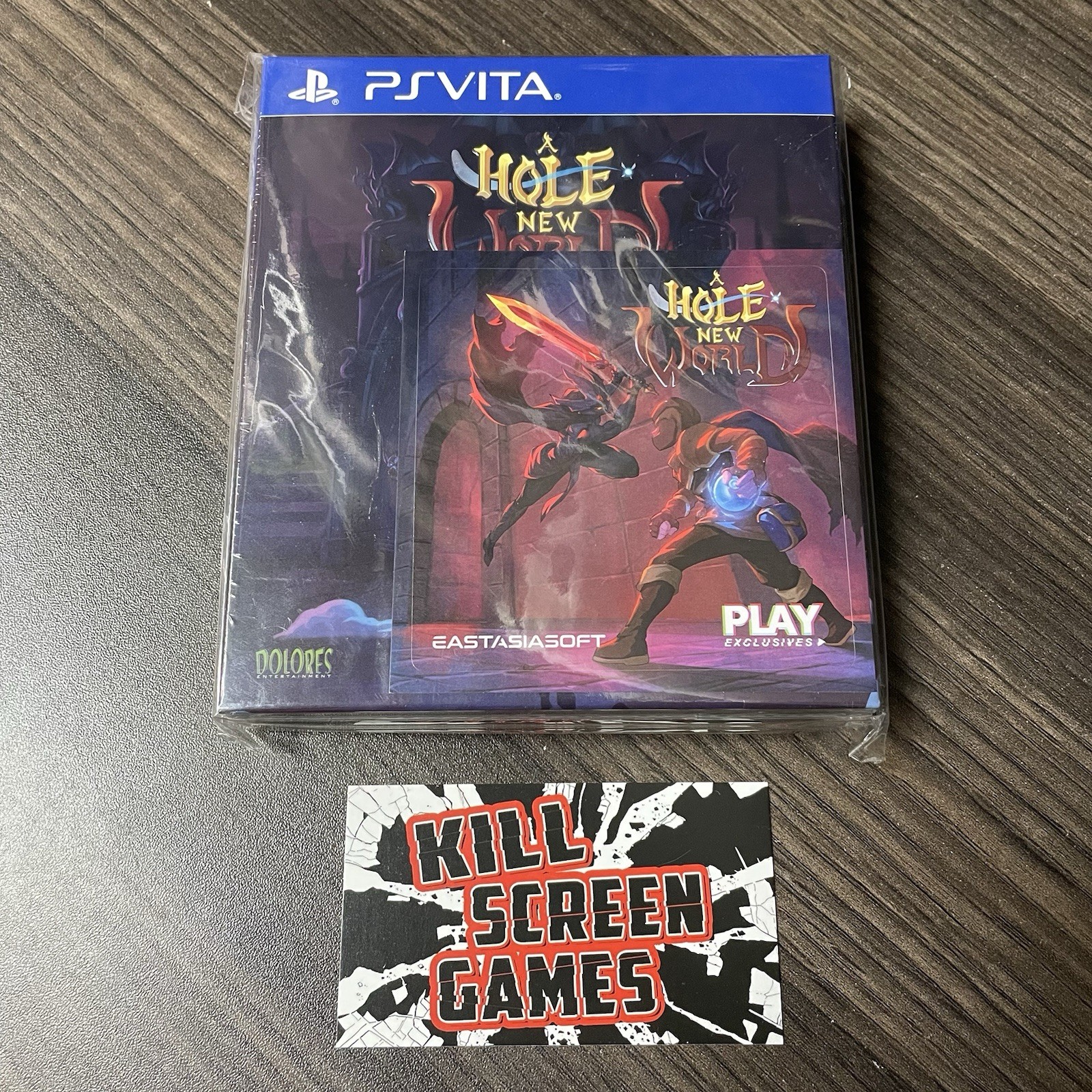 A Hole New World Limited Collector’s Edition PS Vita PlayStation New + Sealed