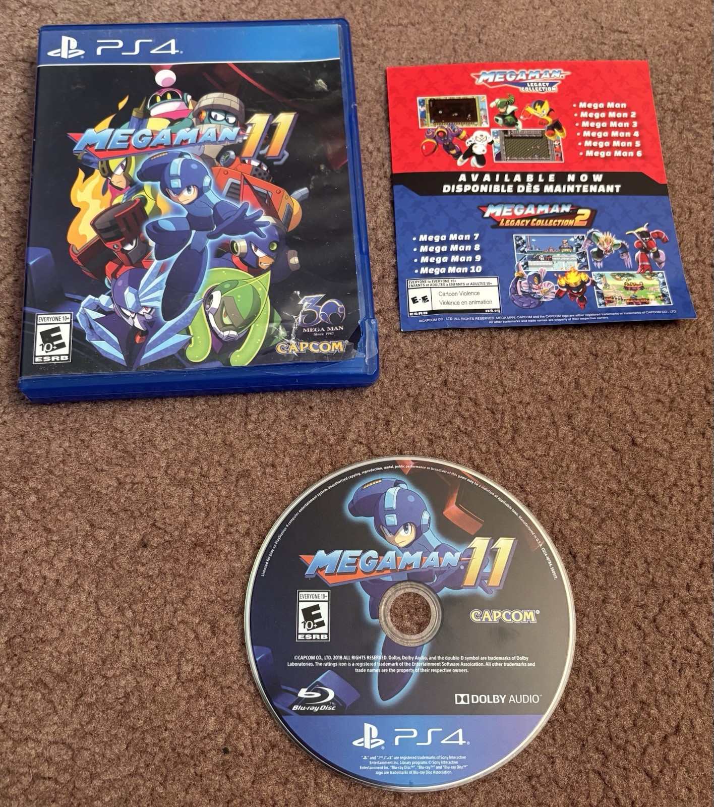Mega Man 11 – Sony Playstation 4 – Capcom – Very Good Condition