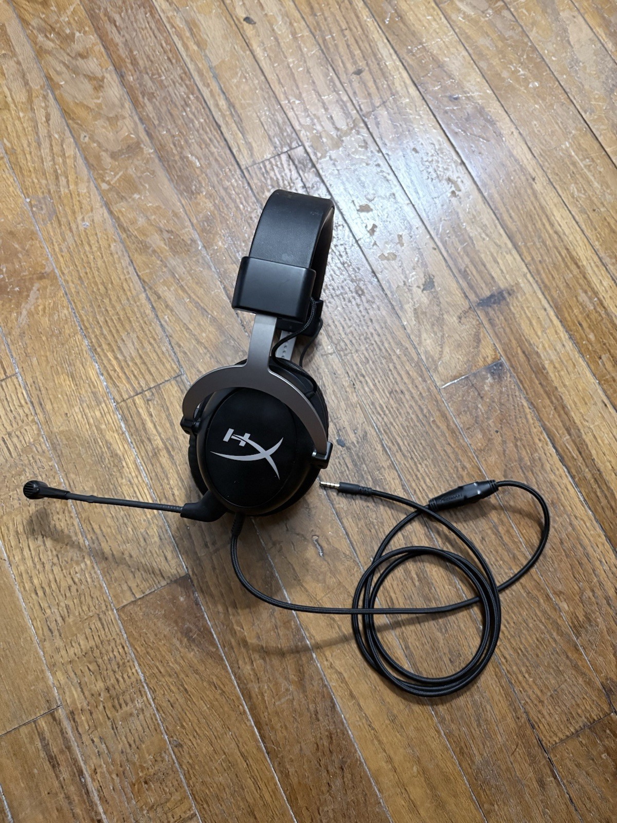 HyperX Cloud II Wireless Wired Over-Ear Gaming Headset Boom Mic Black 3.5mm