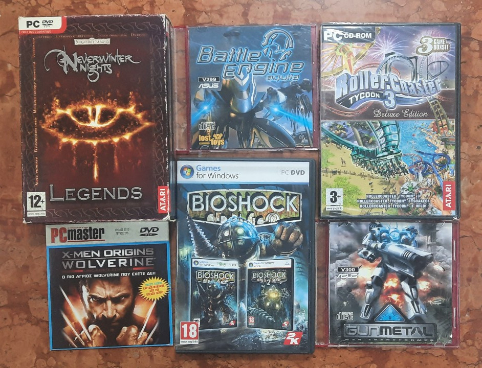 PC CD/DVD-ROM Video Games: Choose Your Own Selection (Updated Regularly)