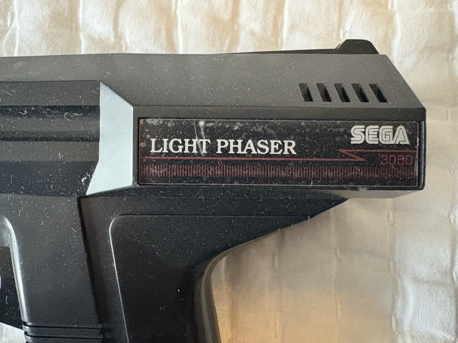 Sega Master System Lot Light phaser, OEM Cable And Rambo 3. Read Description!