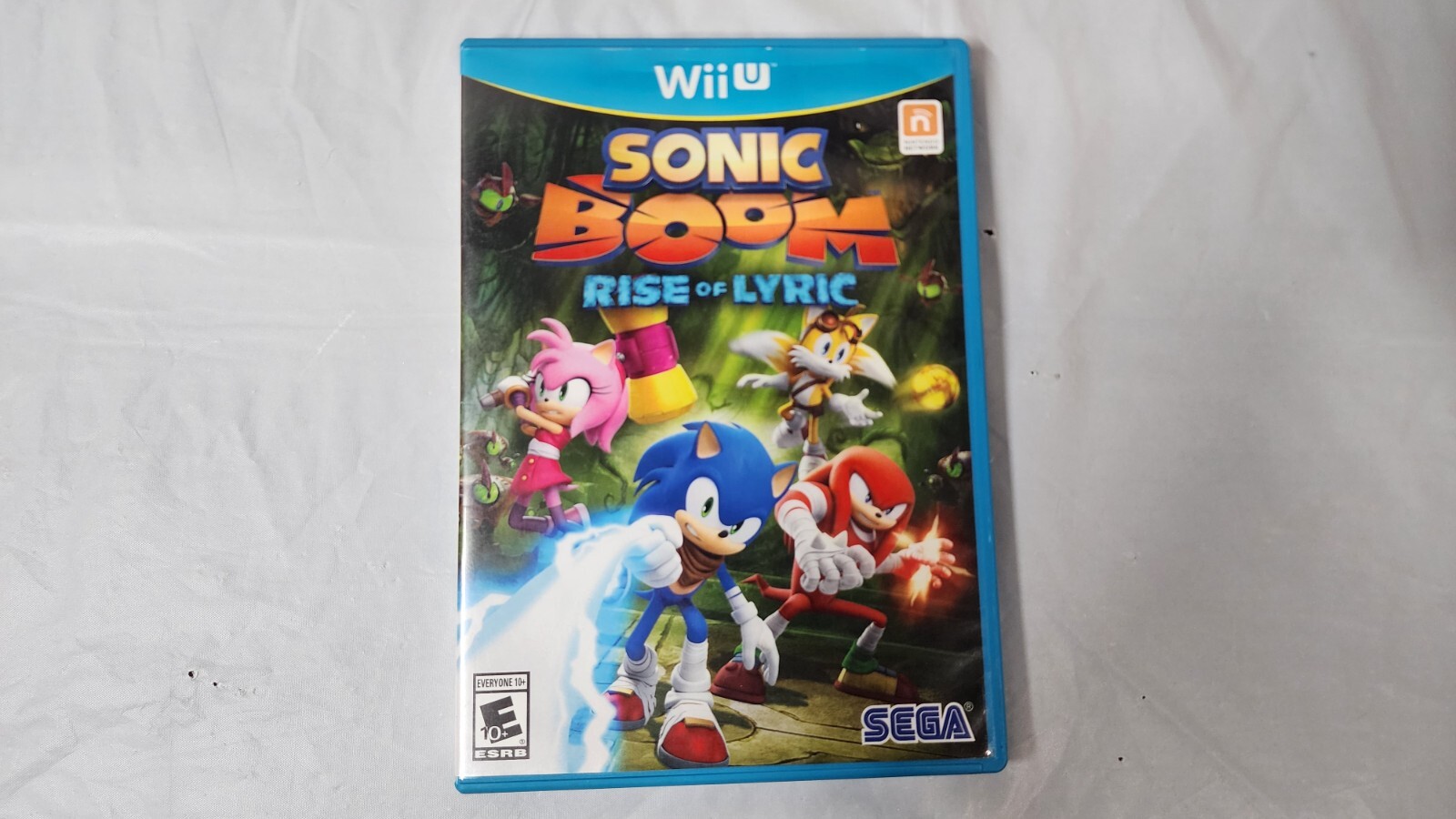 Sonic Boom: Rise of Lyric (Nintendo Wii U, 2014) with Manual