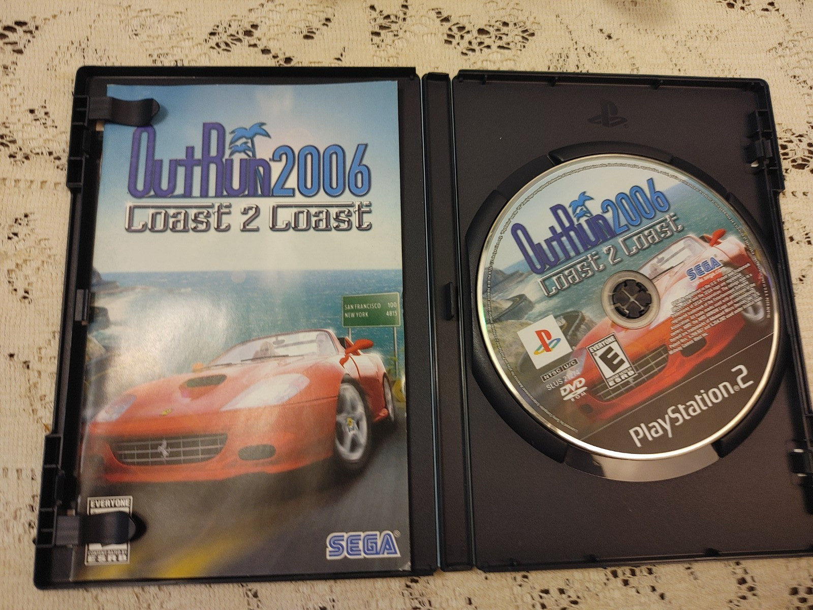 Sony PlayStation 2 PS2 OutRun 2006: Coast 2 Coast CIB TESTED (VERY CLEAN COPY)
