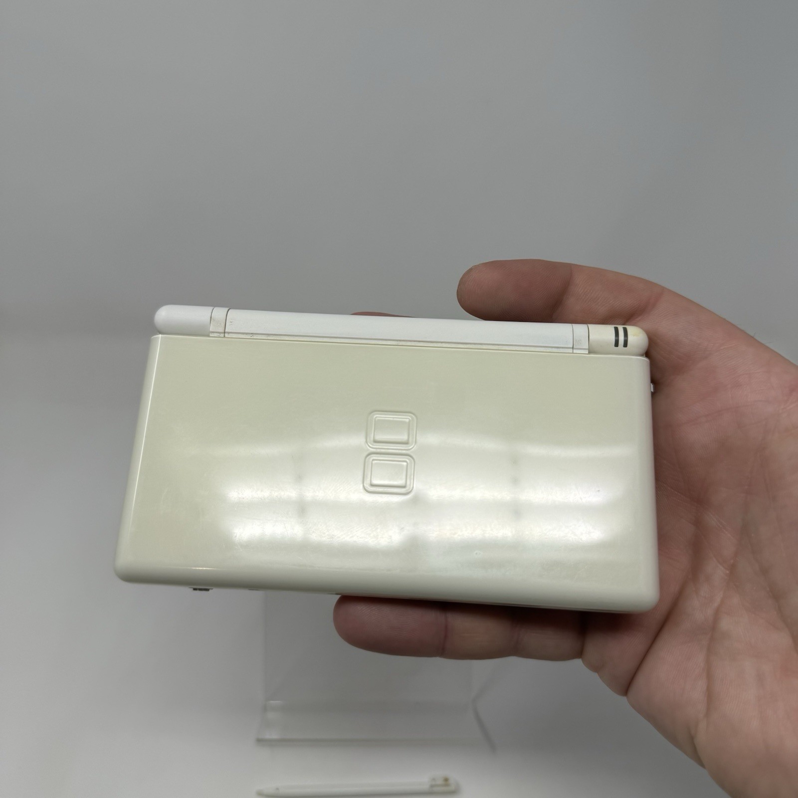 Nintendo DS Lite Handheld Console – White w/ Stylus Tested and Working