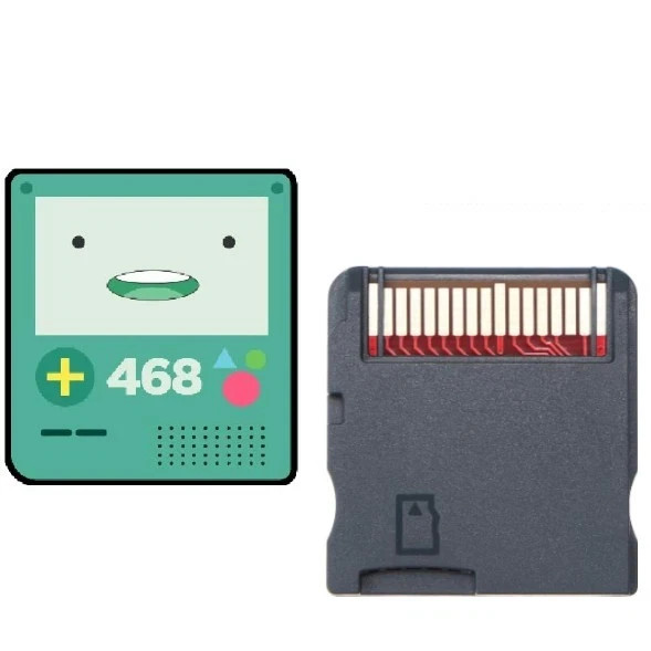 Retro 468-in-1 Game Cartridge: Compatible with DS/3DS – Easy Plug & Play – New