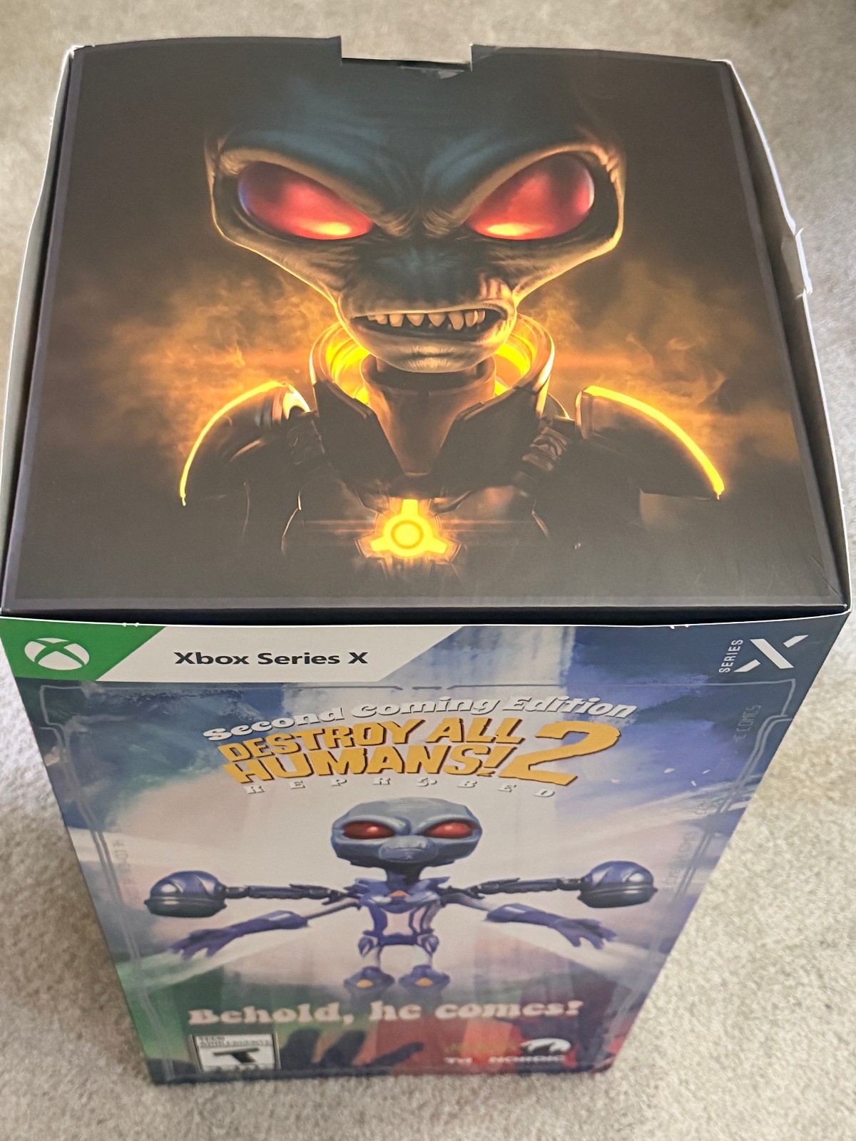 NEW Destroy All Humans 2 Reprobed 2nd Coming Edition Xbox X RARE ONLY 3700 MADE