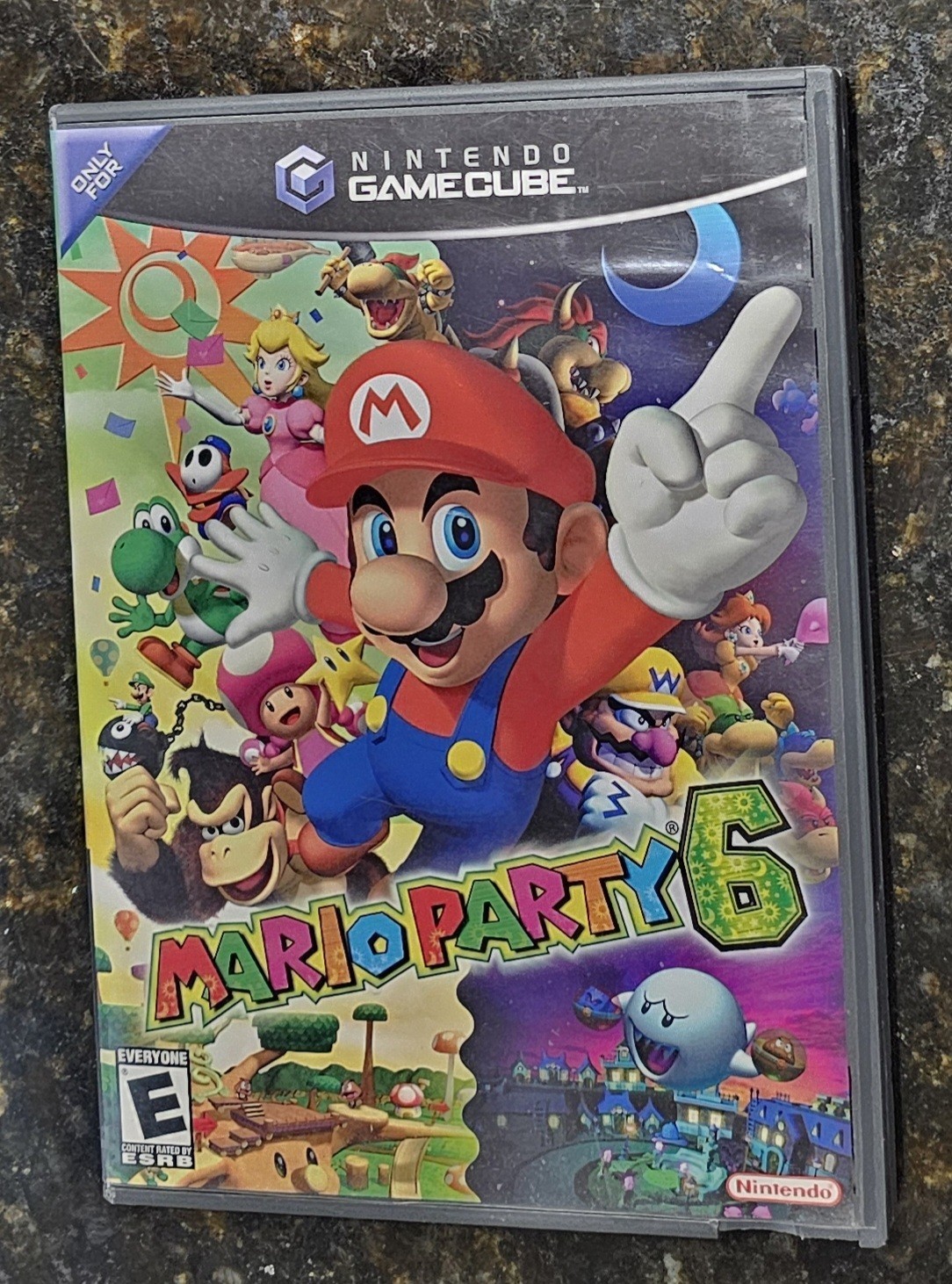 Mario Party 6 Nintendo Gamecube Complete CIB W/ Case Manual & Inserts