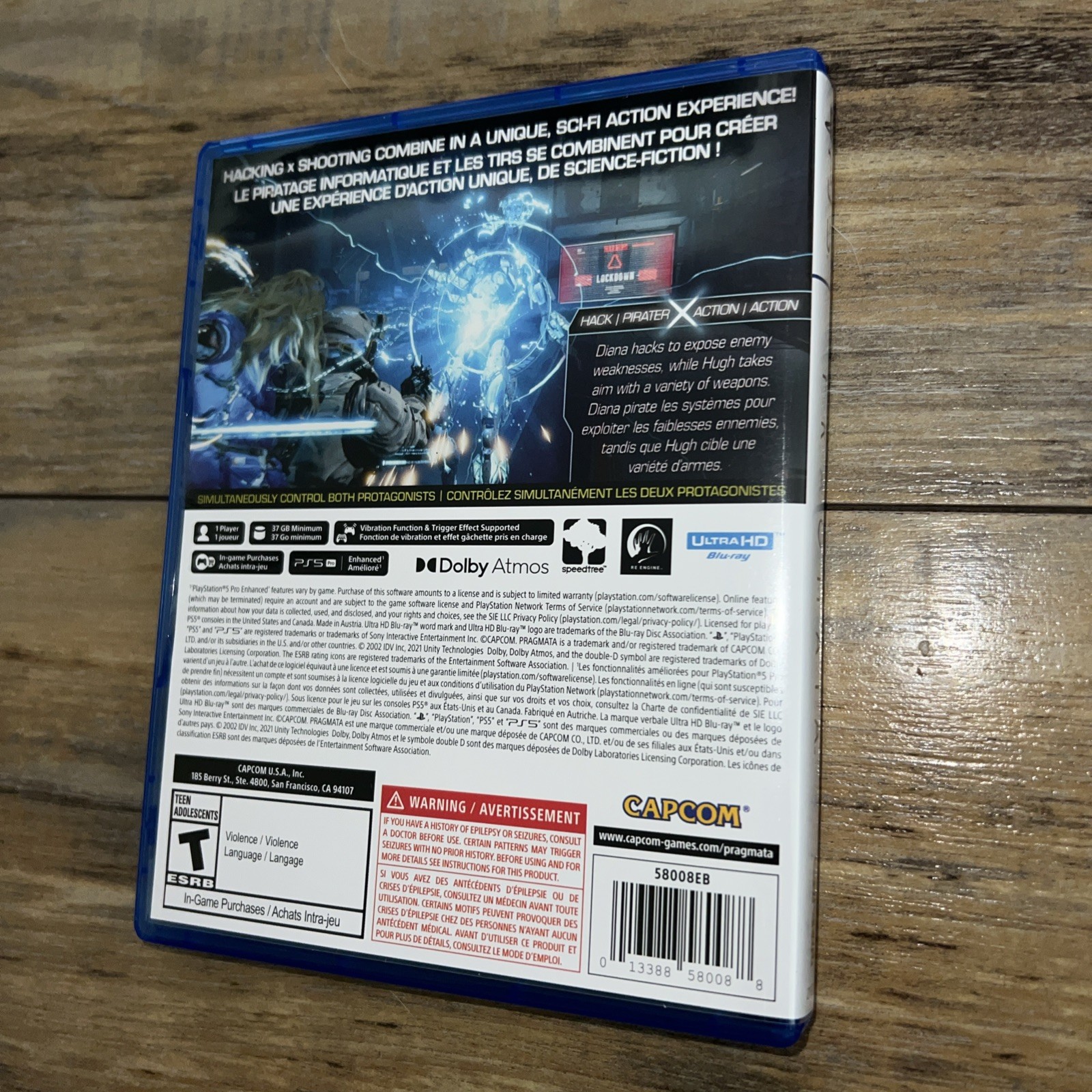 Pragmata PS5 (Sony PlayStation 5, 2026) CASE ONLY NO GAME