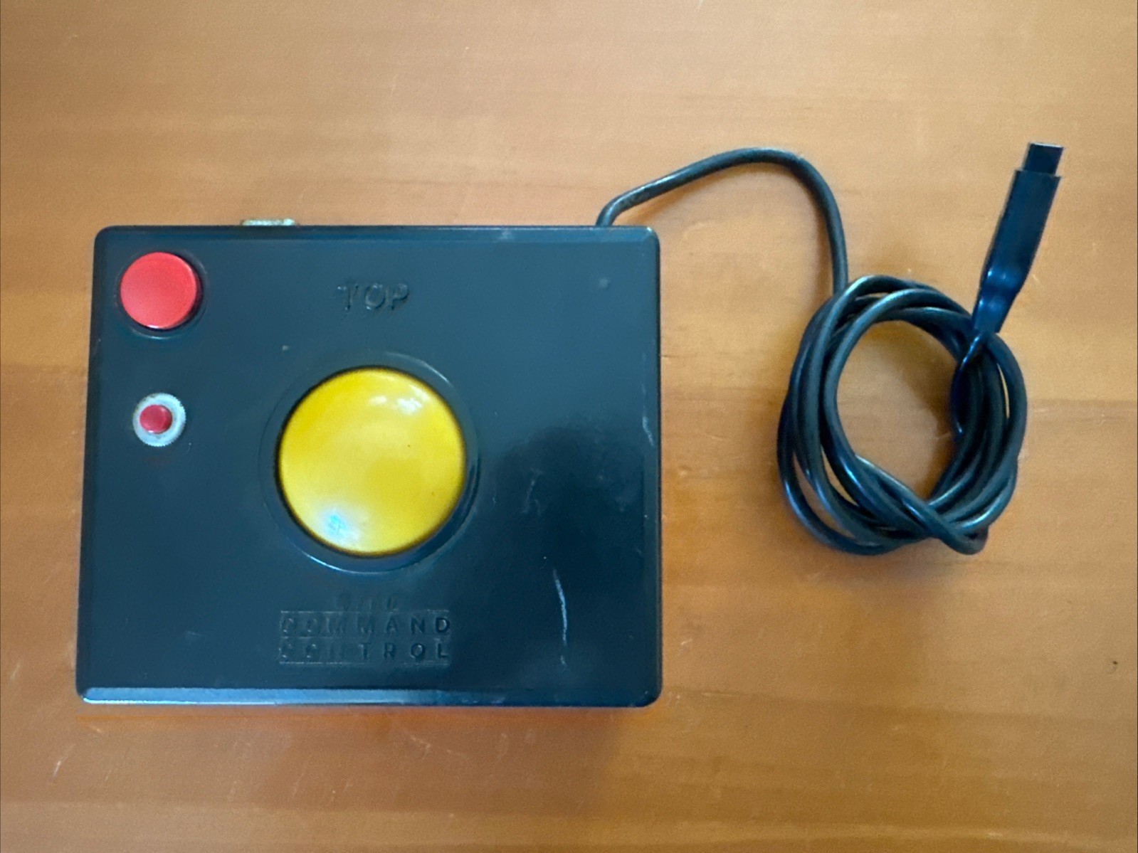 VINTAGE WICO COMMAND CONTROL TRACKBALL – ATARI / COMMODORE RETRO GAMING Untested