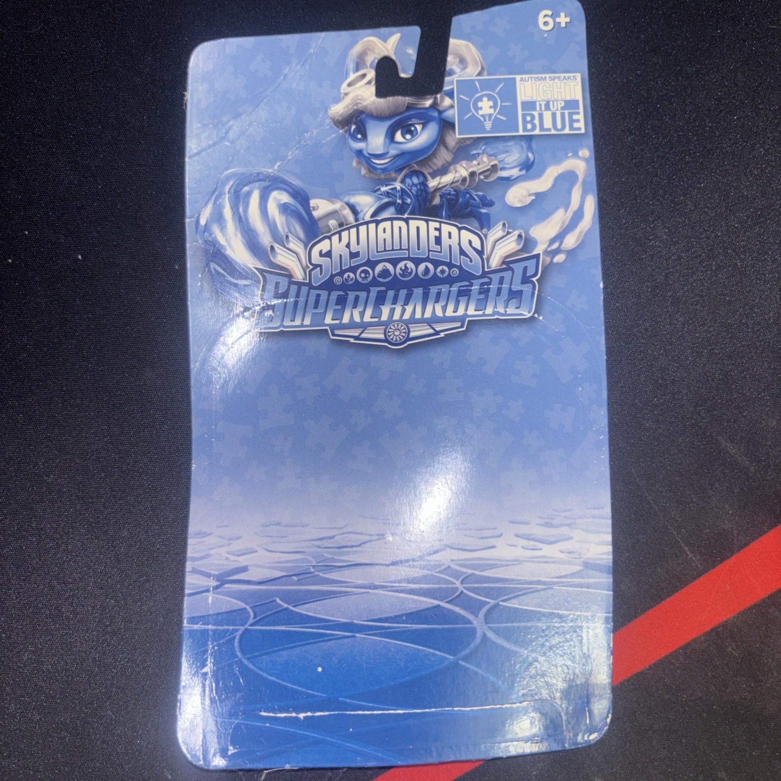 Power Blue Splat – Skylanders Superchargers *Damaged Box*