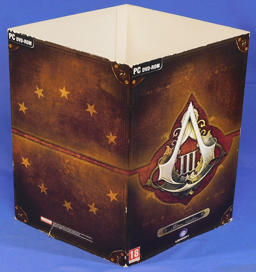 ASSASSIN’S CREED III 3 FREEDOM FRENCH COLLECTOR’S EDITION PC NEW IN OPEN BOX