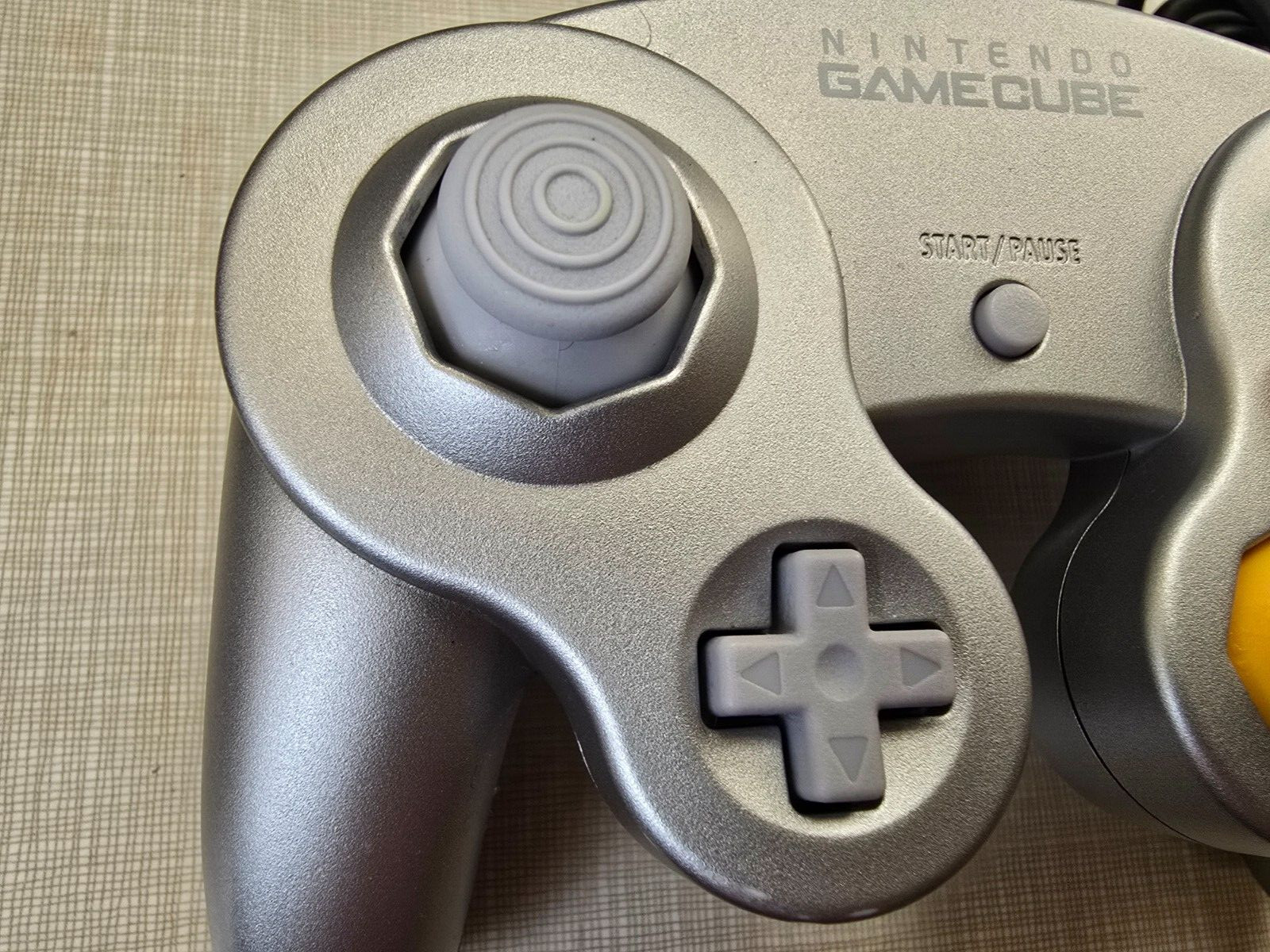 Nintendo Official GameCube Controller Platinum NGC DOL-003 US SELLER