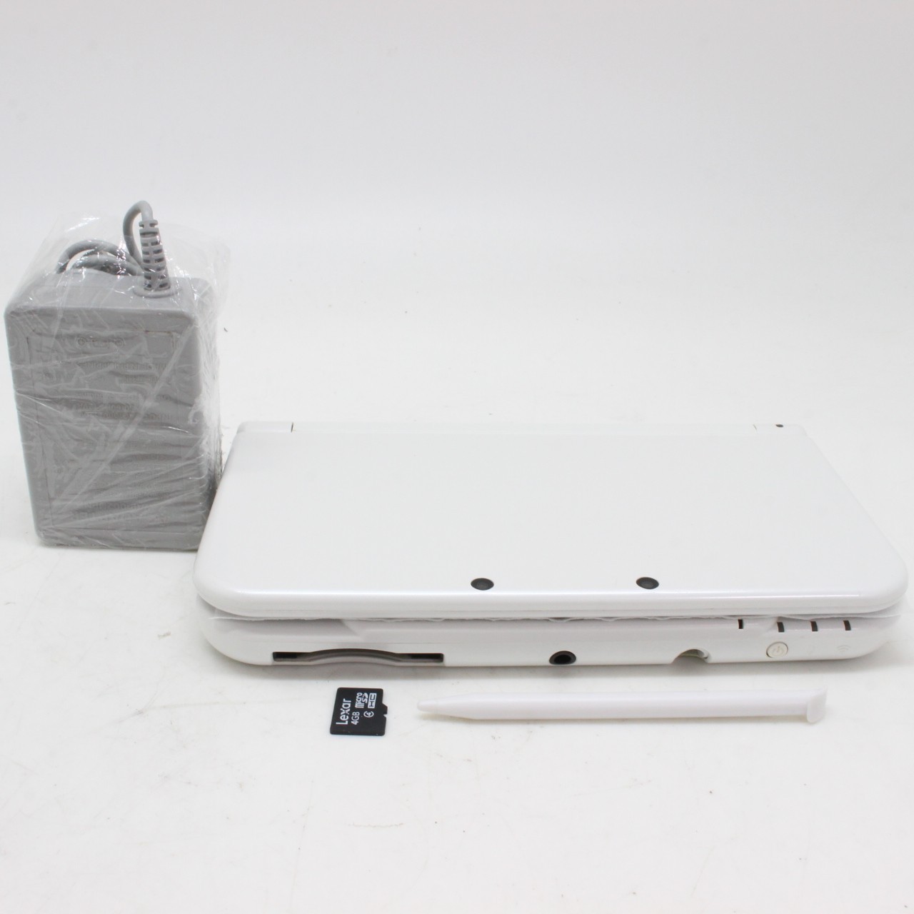 [ Rank A ] NINTENDO NEW 3DS XL PEARL WHITE Tested Game Console JP Ver. 4207