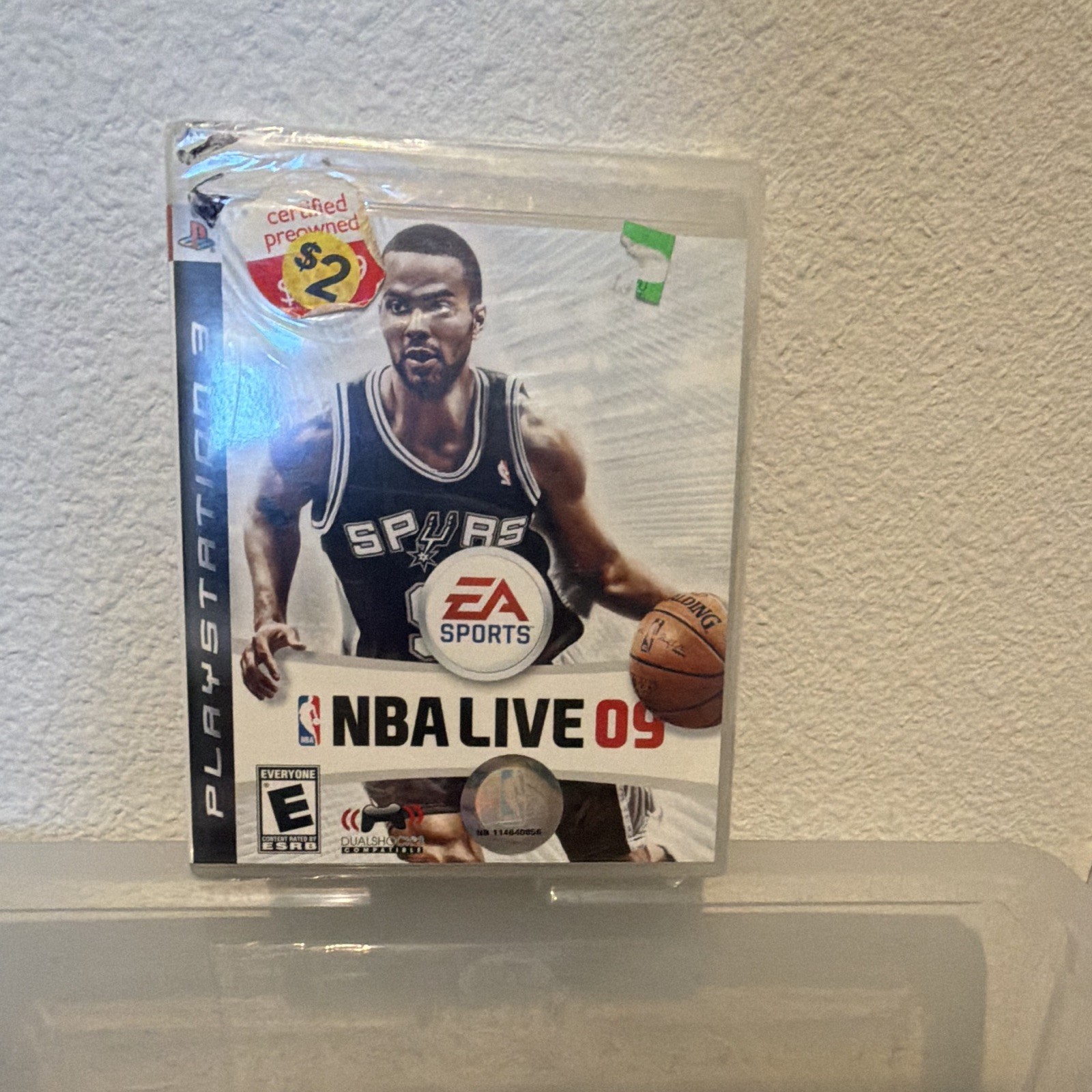 EA Sports NBA Live 09 Sony PlayStation 3 PS3 E Everyone Basketball Sports Game