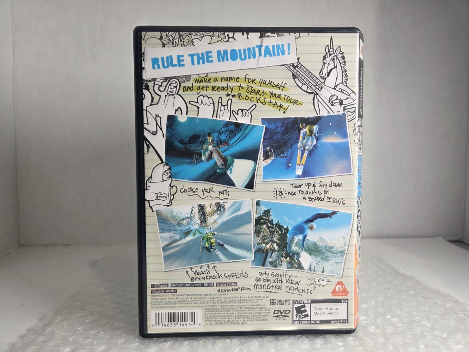 SSX On Tour Sony Sony PlayStation 2 PS2 Complete In Box CIB Tested EA Sports Big