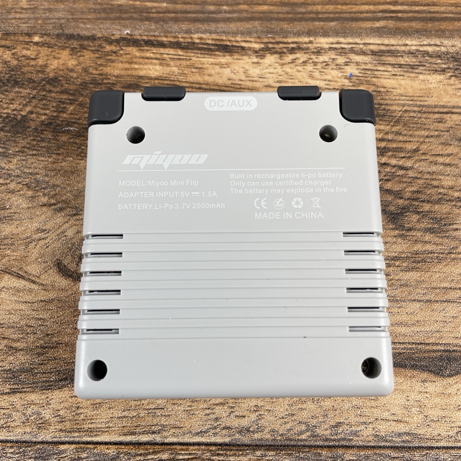 Miyoo Mini Flip Grey SNES Retro Gaming Handheld Console 64G SD Card, MinUI OS
