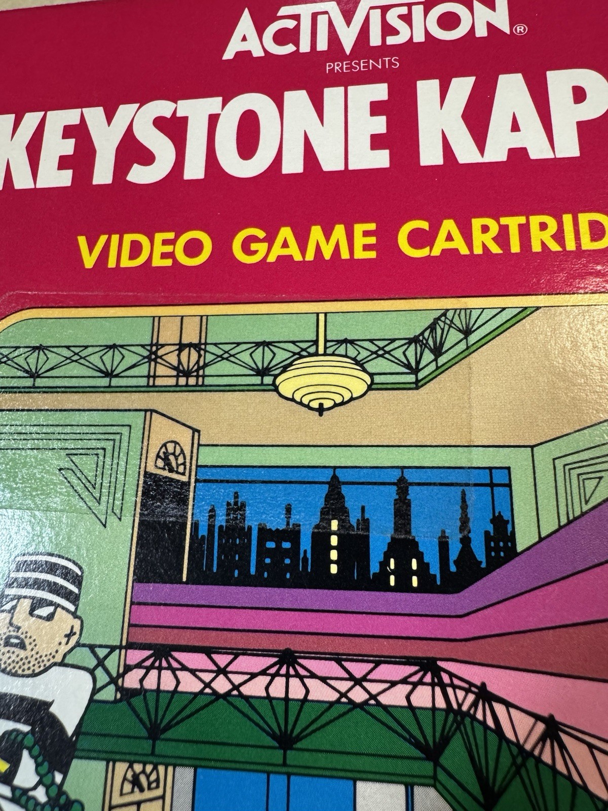 Keystone Kapers Atari 2600 By Activision – Great Box & Cartridge Condition