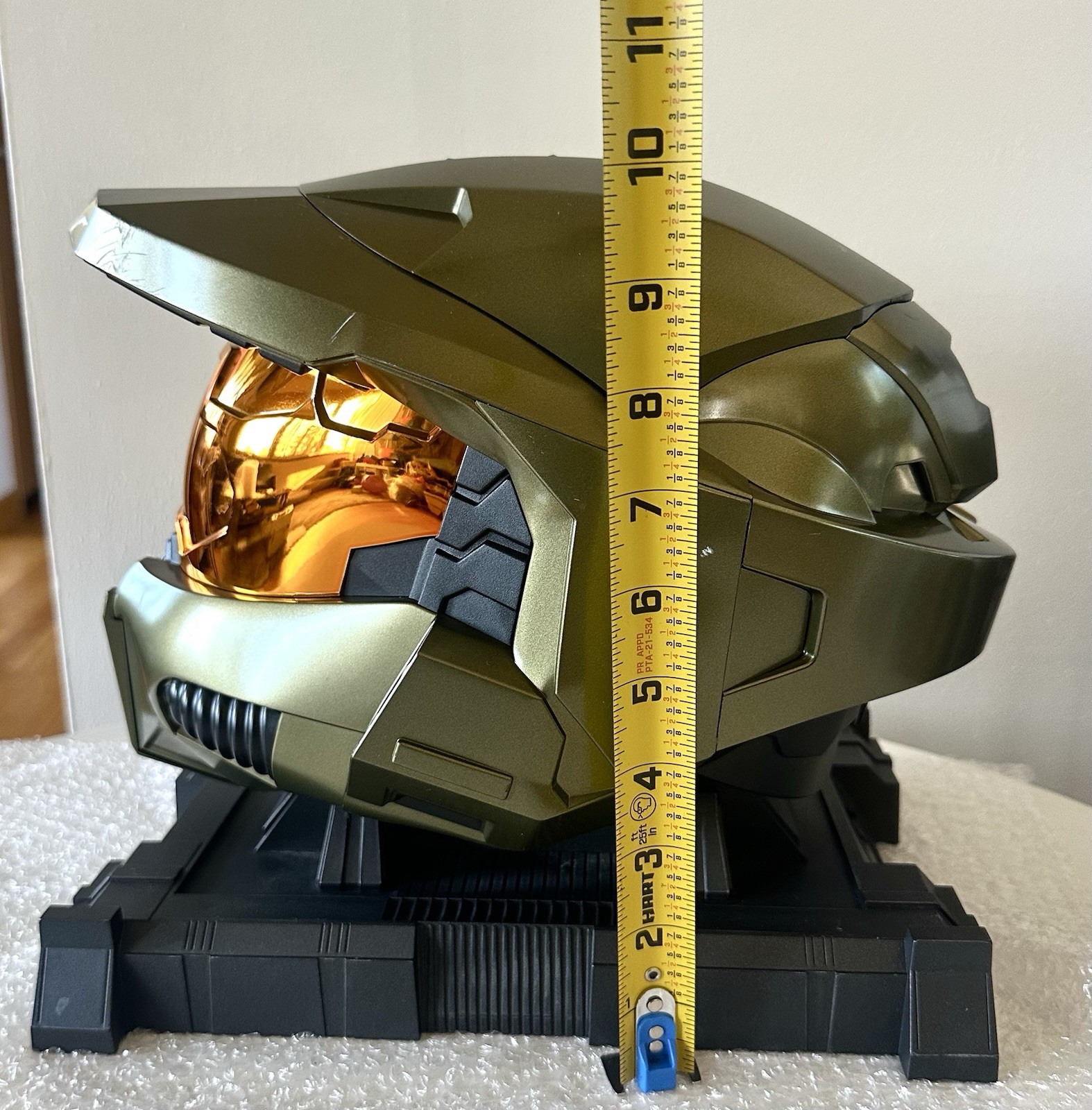🔥 Legendary Halo 3 Limited Collector’s Edition Master Chief Helmet & Stand RARE