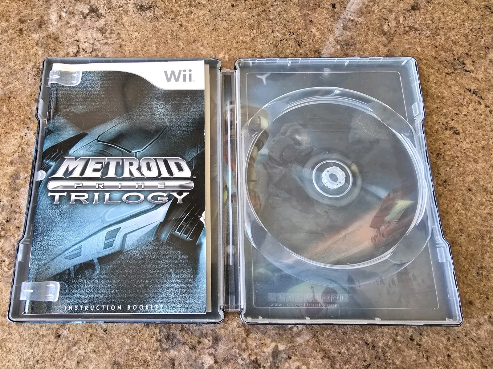 **Box Only, Game Not Included** Metroid Prime Trilogy – Nintendo Wii