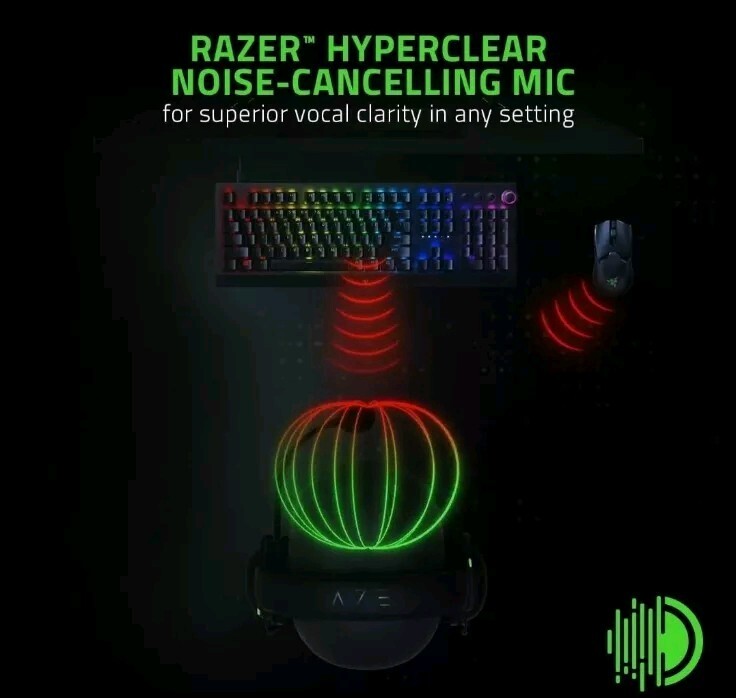 Razer Blackshark V2 X Black Multi Platform Wired Gaming Headset
