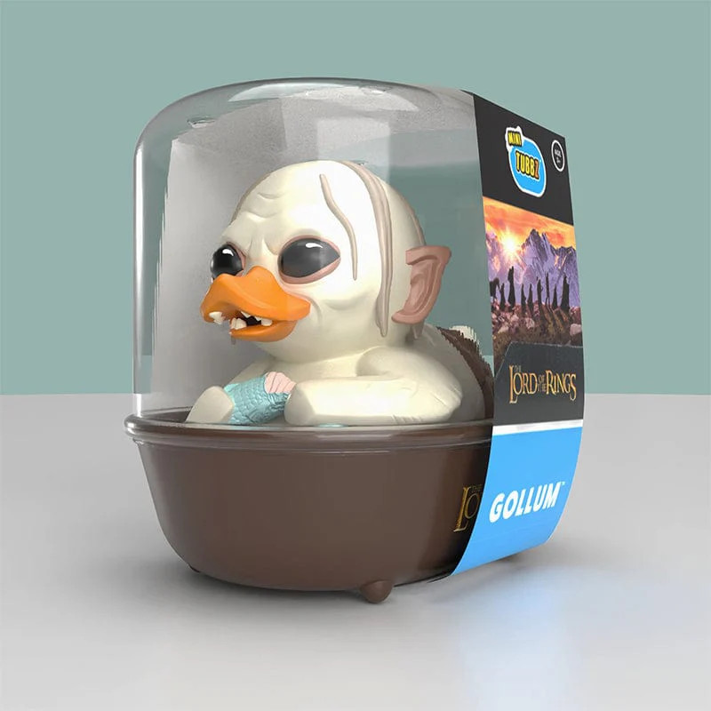 TUBBZ BATHTUB 1ST Edition MINI Lord of the Rings Gollum DUCK FIGURE jeep
