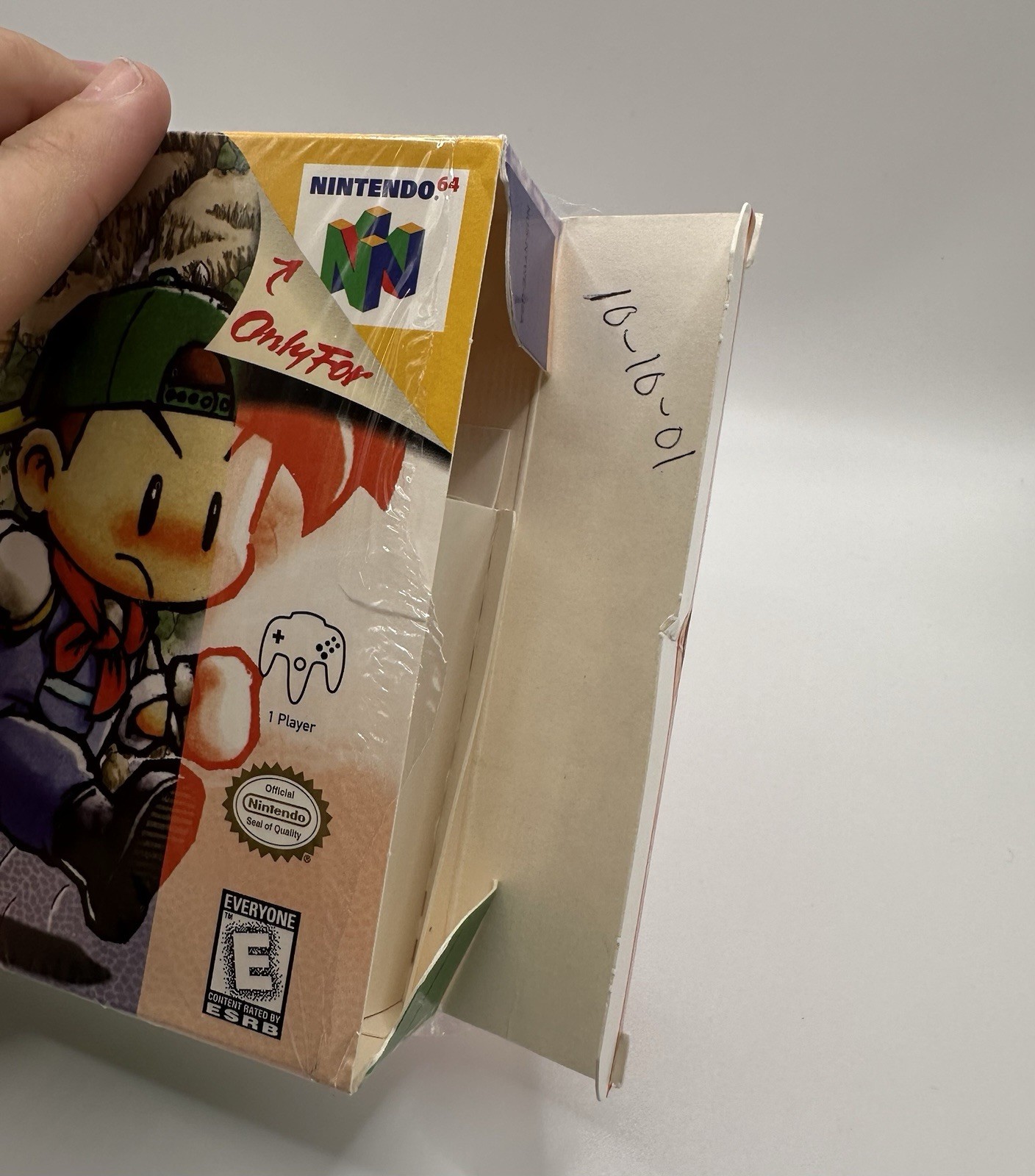 Harvest Moon 64 (Nintendo 64, 1999) N64 Complete Cellophane CIB Rare