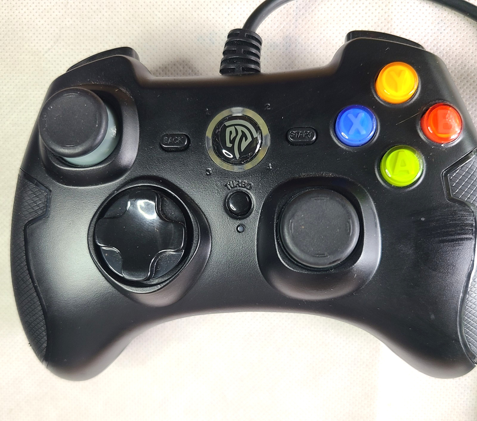 EASYSMX ESM-9100 Wired Gaming Controller PC PS3 Tesla Turbo Dualshock T24