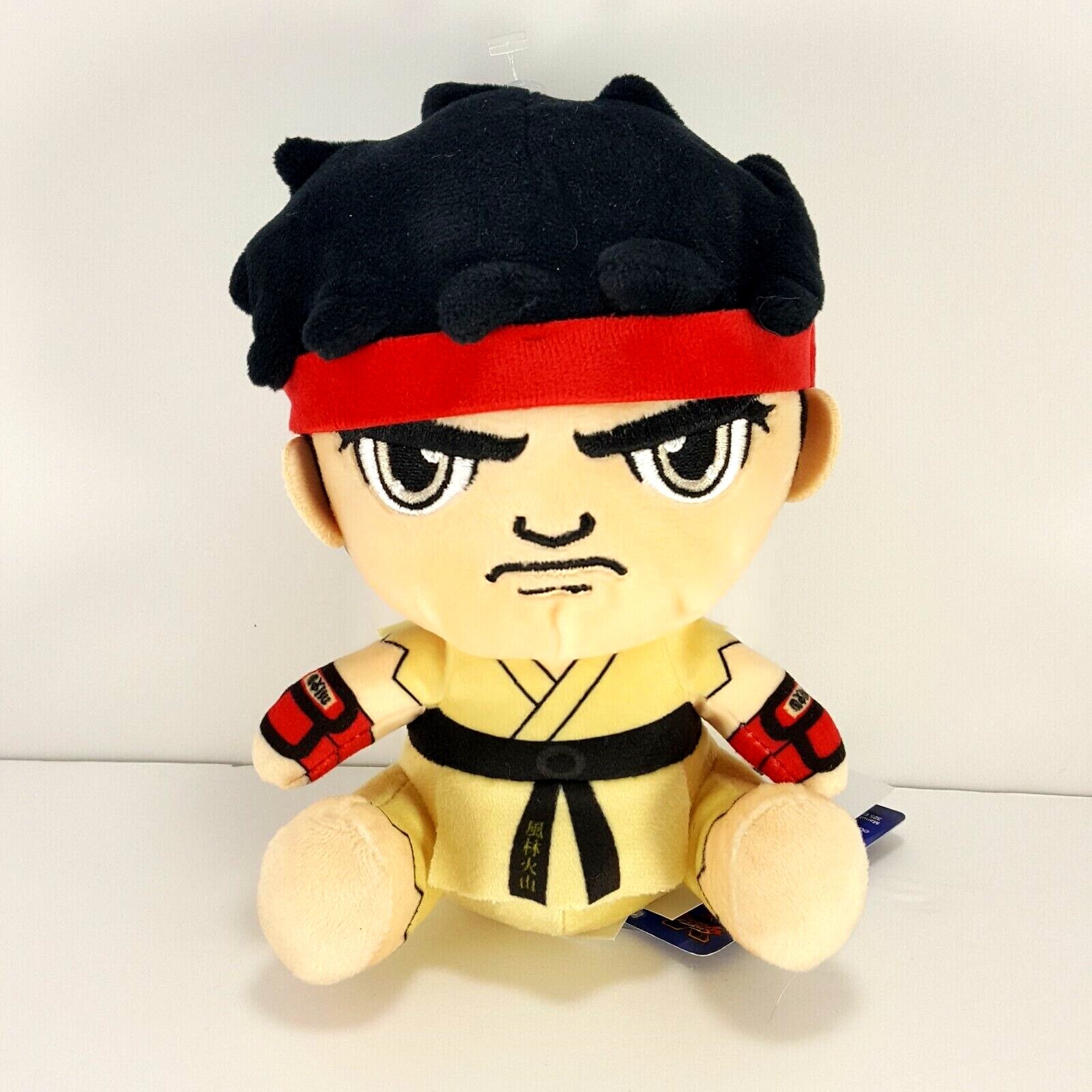 Ryu Stubbins Plush Capcom Licensed Plush Stuffed Street Fighter Series 7″ NEW