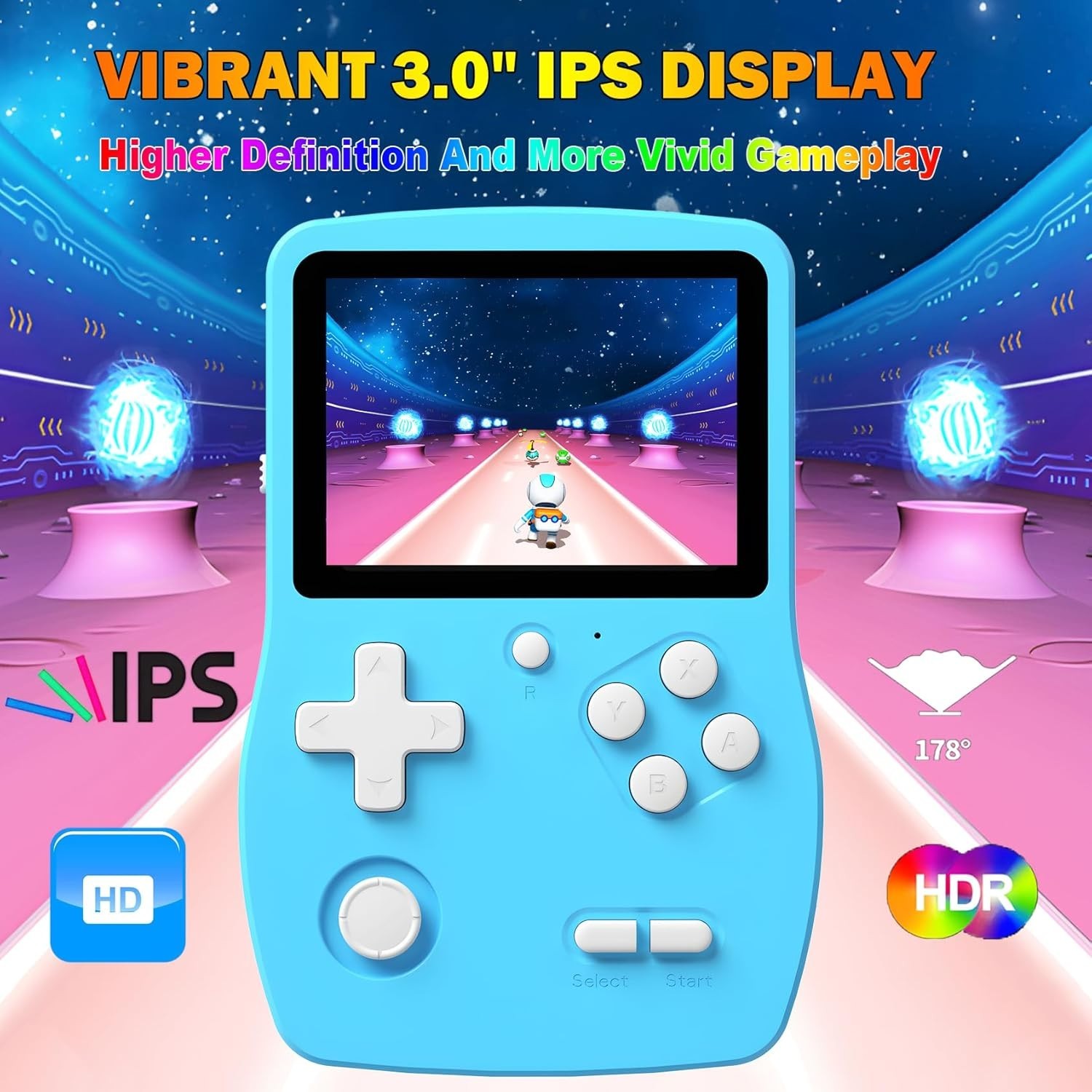 Fun & Educational 32-Bit Game Player: 139 Retro Games, Ideal Gift for Kids