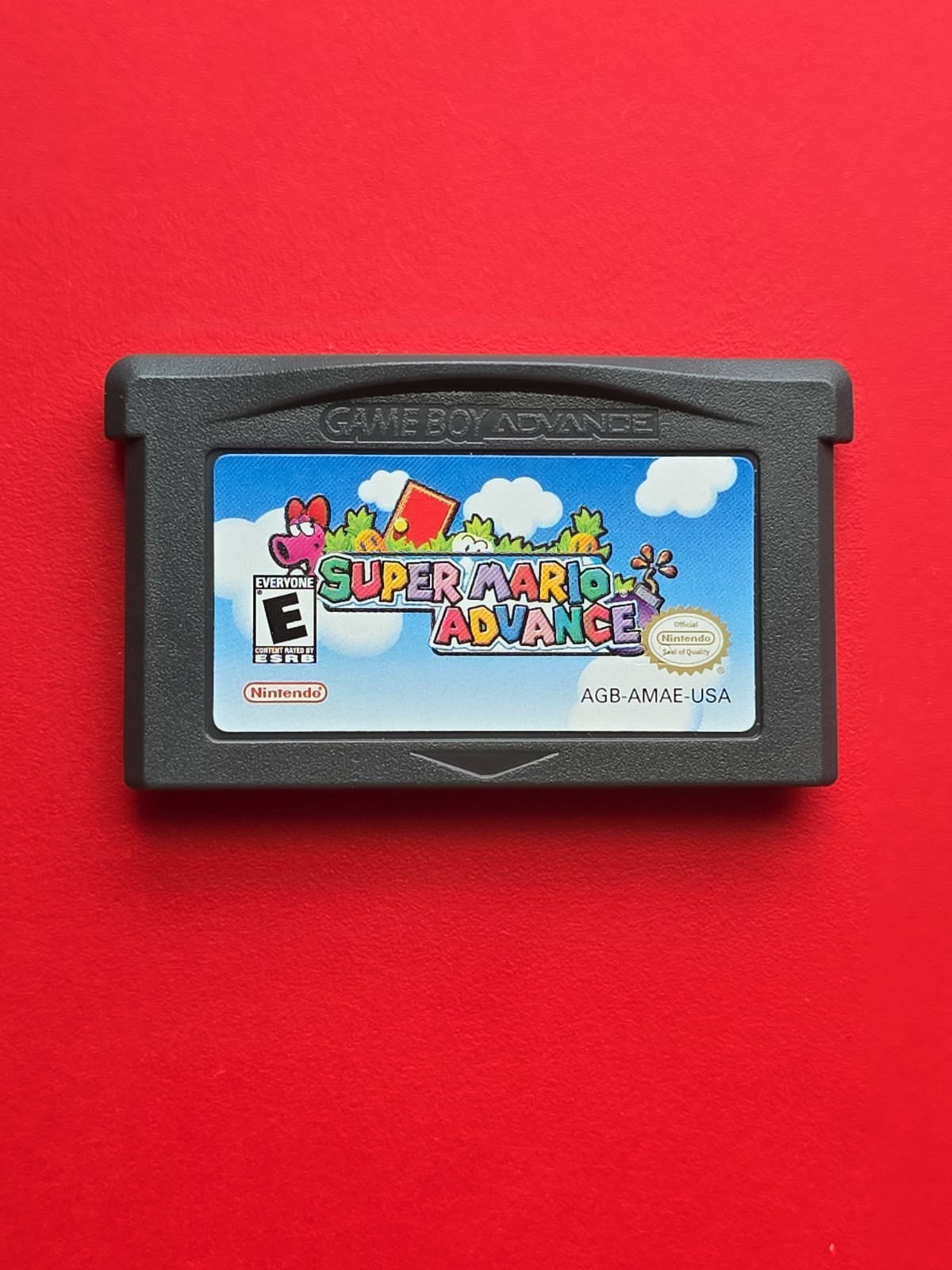 GBA Super Mario Advance Nintendo Game Boy Advance Authentic Saves