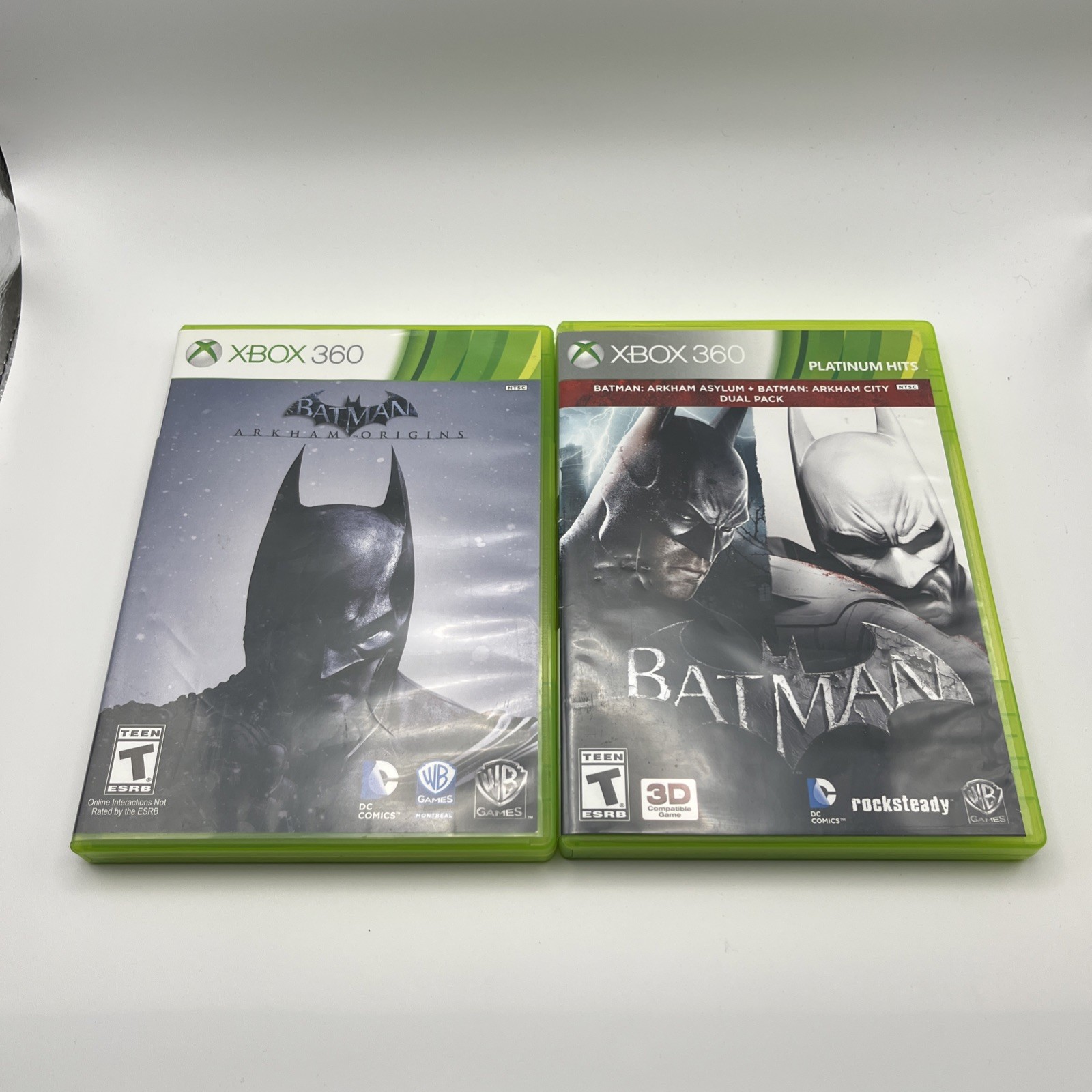 Batman Arkham Trilogy [Asylum, Origins, City] for Xbox 360 (Tested)