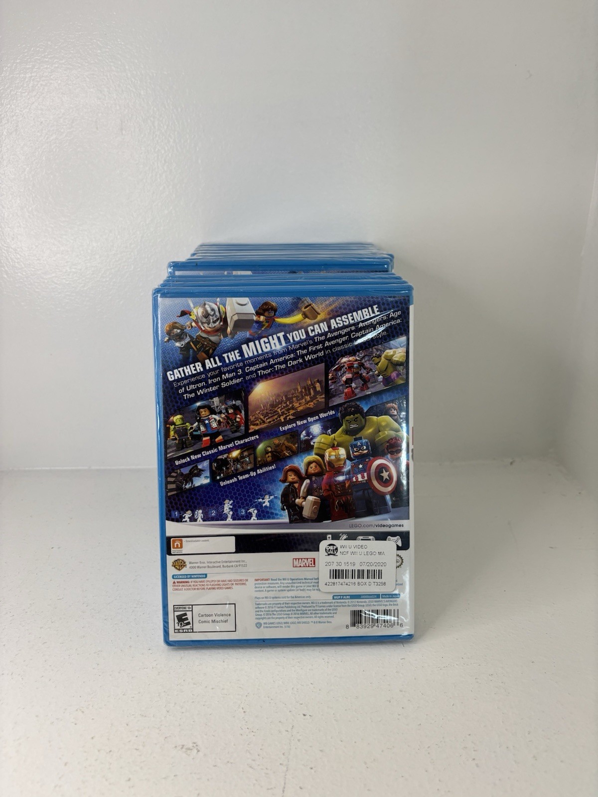 12 LEGO: Marvel Super Heroes – Nintendo Wii U NEW. Bulk Lot!