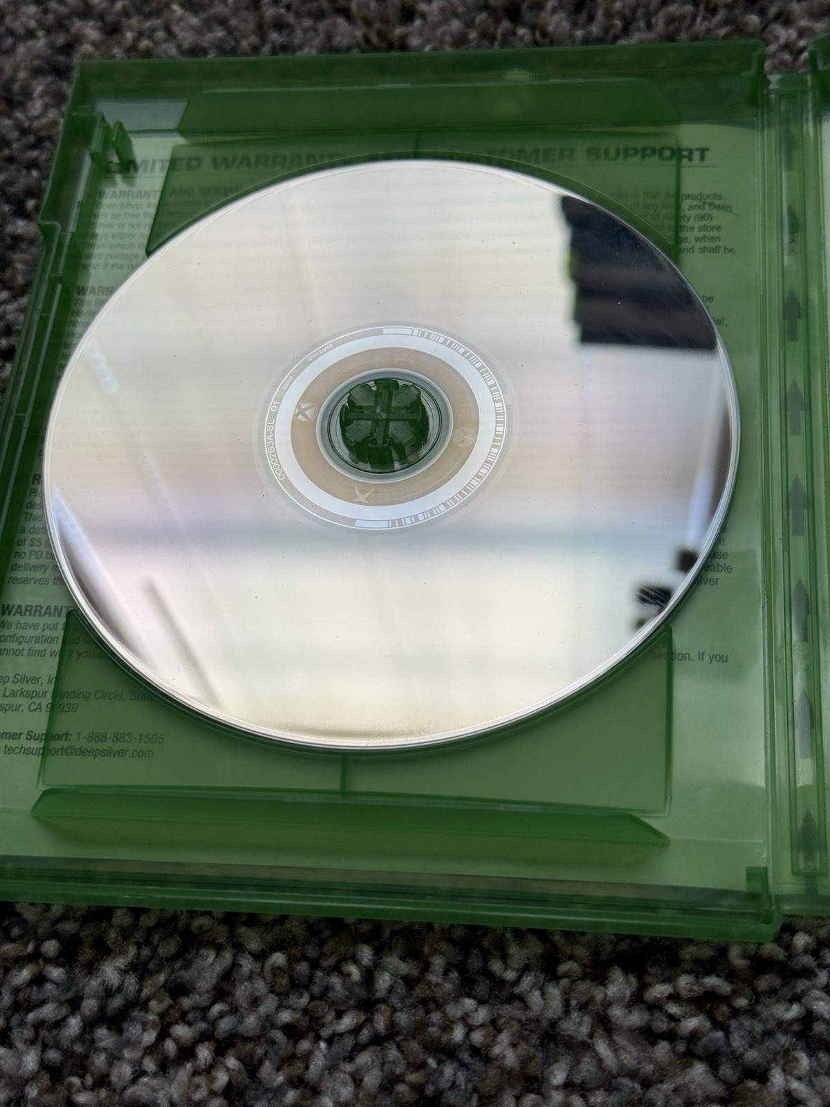 Mighty No. 9 Xbox One Game Case Disc Tested Deep Silver Platformer