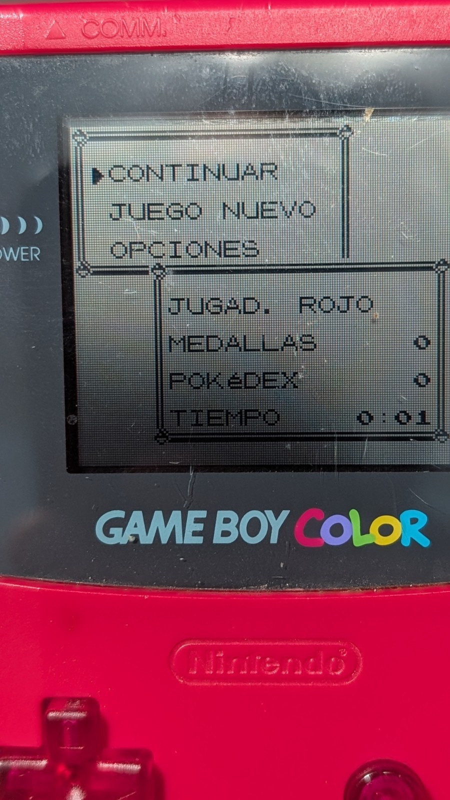 Pokemon Edicion Roja DMG-APAS-LTN Mexico Lat Am Spanish Game Boy New Battery