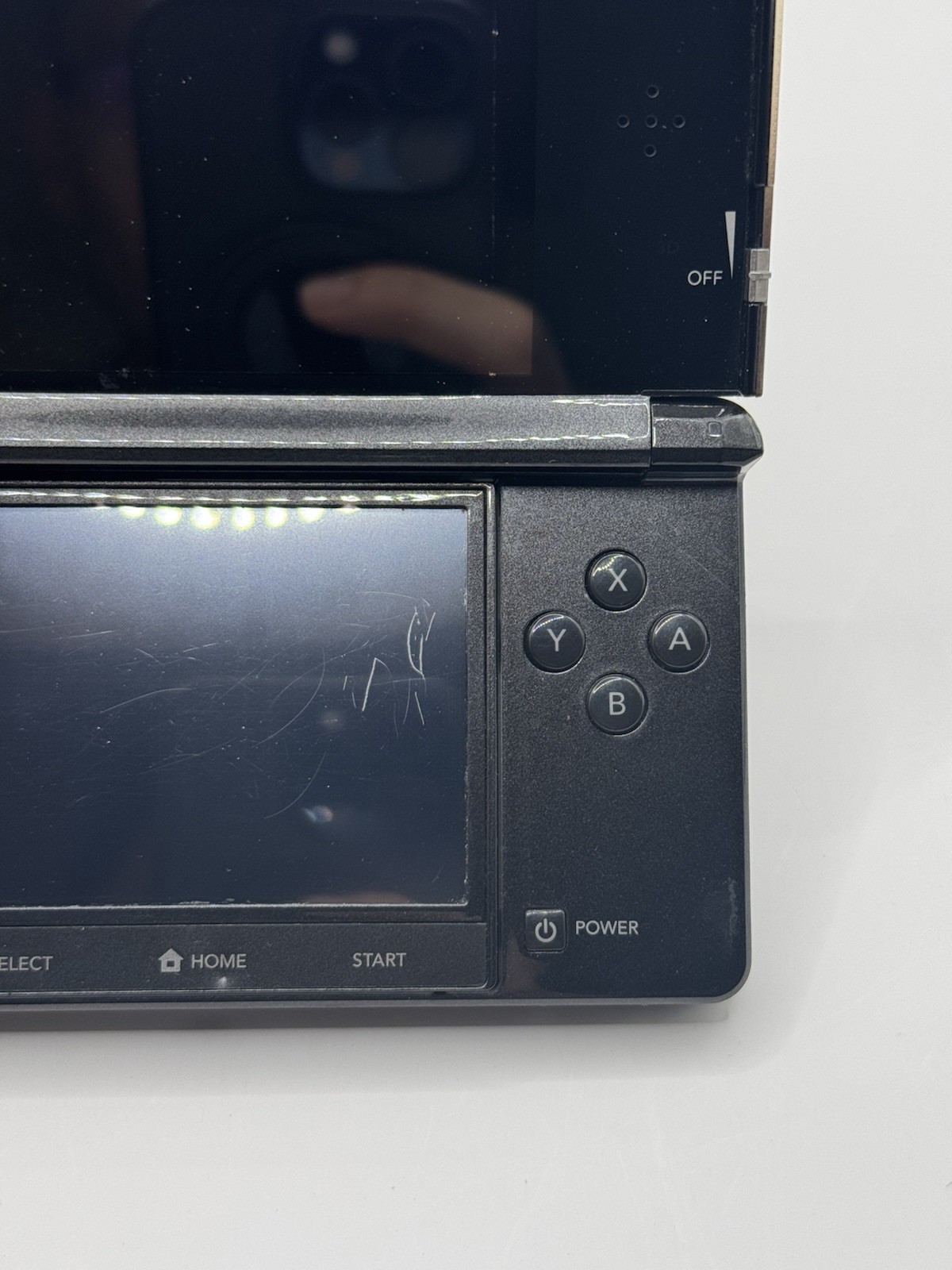 Nintendo 3DS Handheld Game System – Cosmo Black W/ Charger 4GB SD Stylus Tested