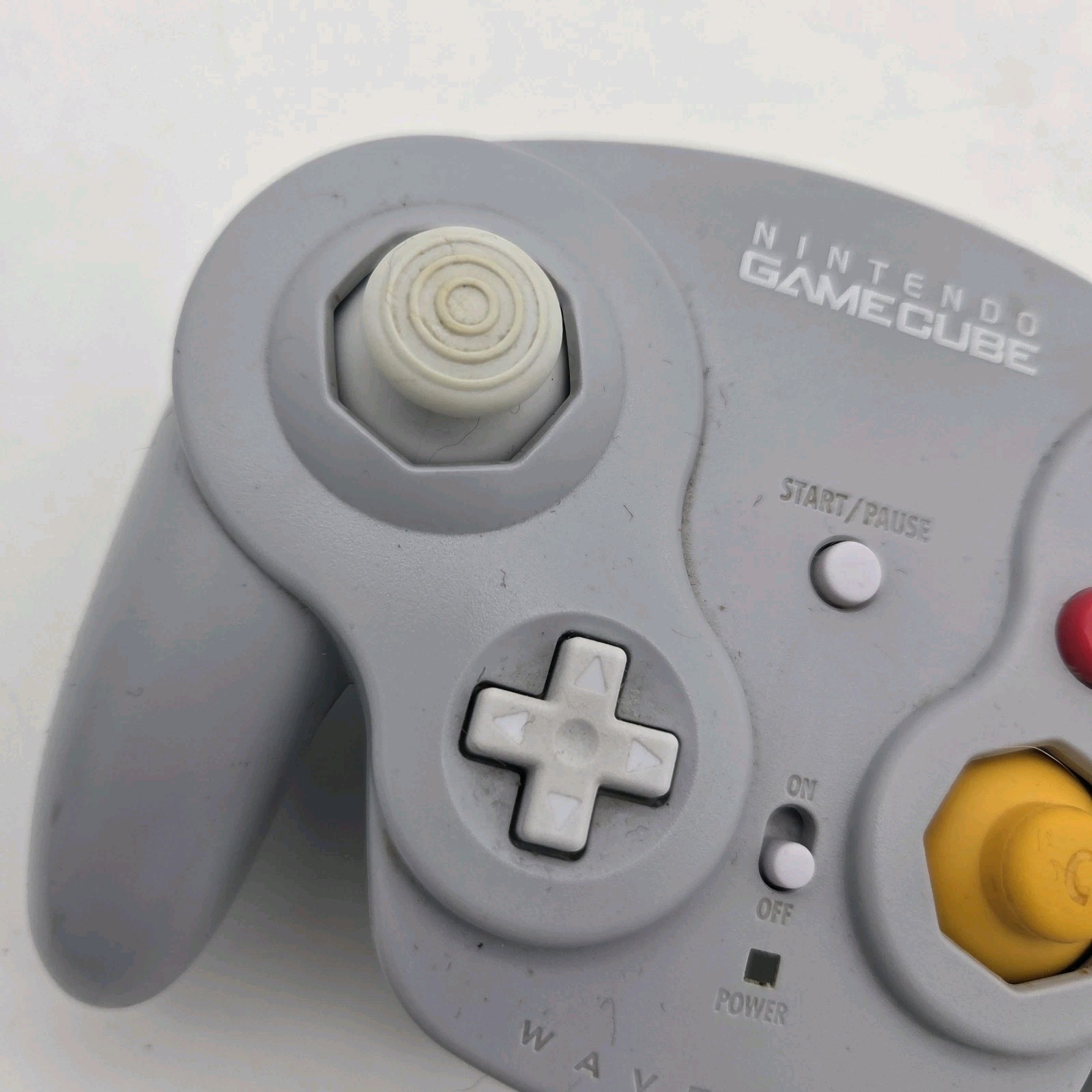 Nintendo Gamecube GC Wavebird Controller Gray NO DONGLE Lot Of 2 – Tested