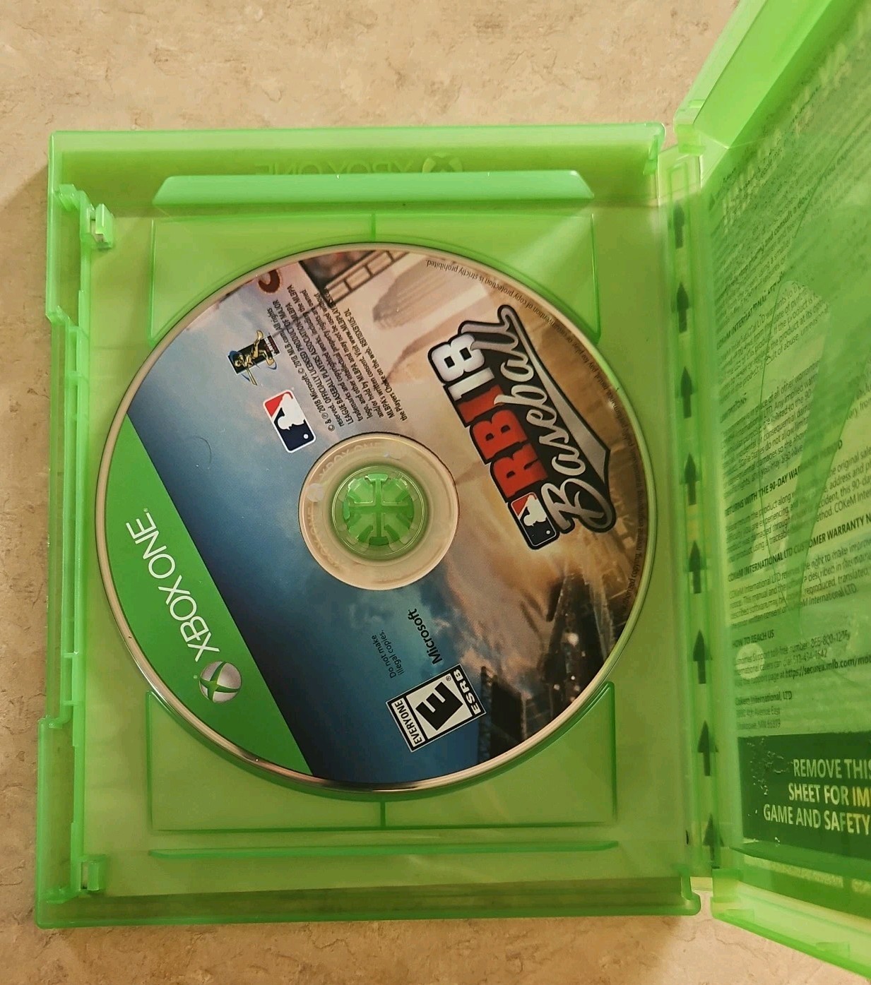 R.B.I. Baseball 18 (Microsoft Xbox One, 2018)