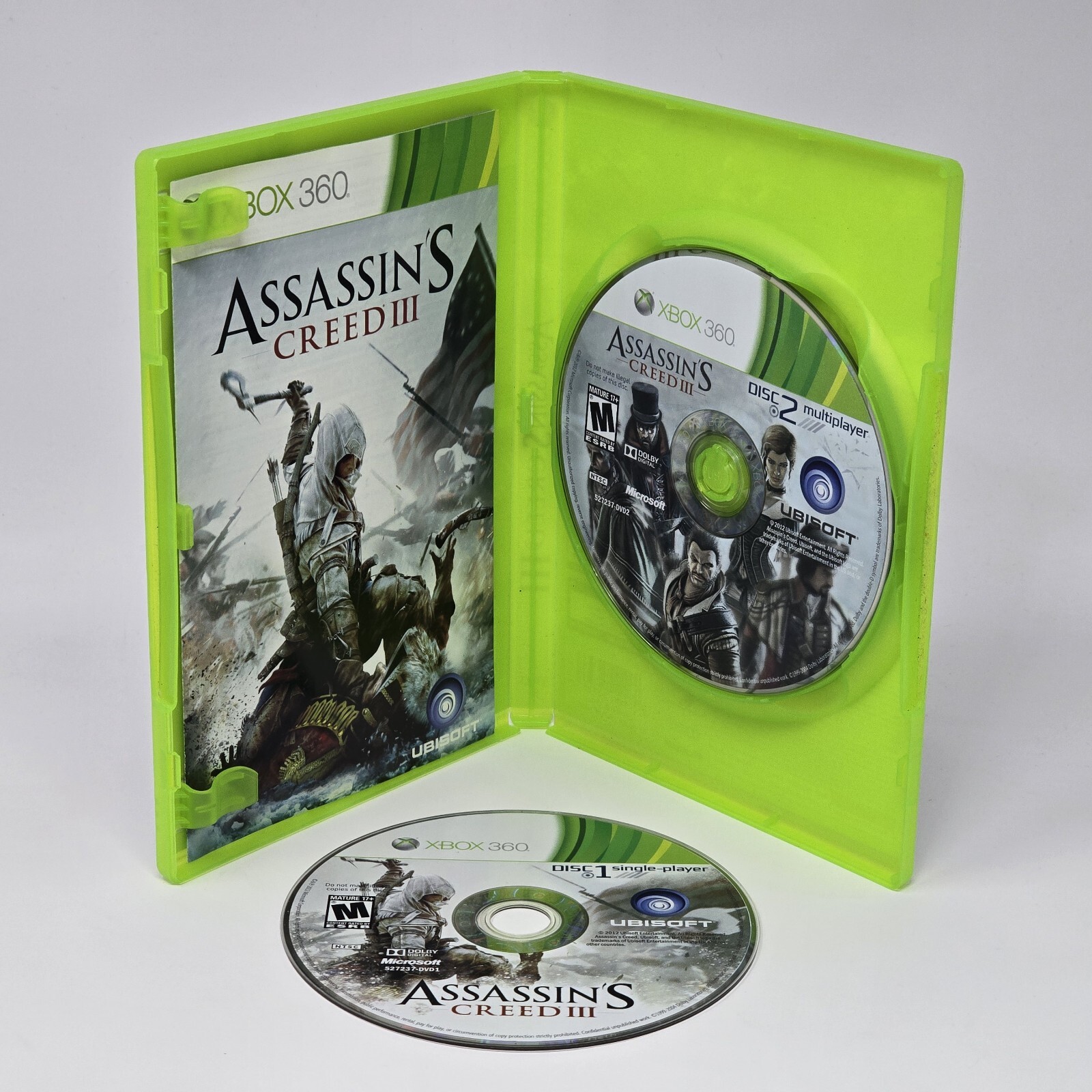 Assassin’s Creed III 3 (Xbox 360) CIB COMPLETE & TESTED