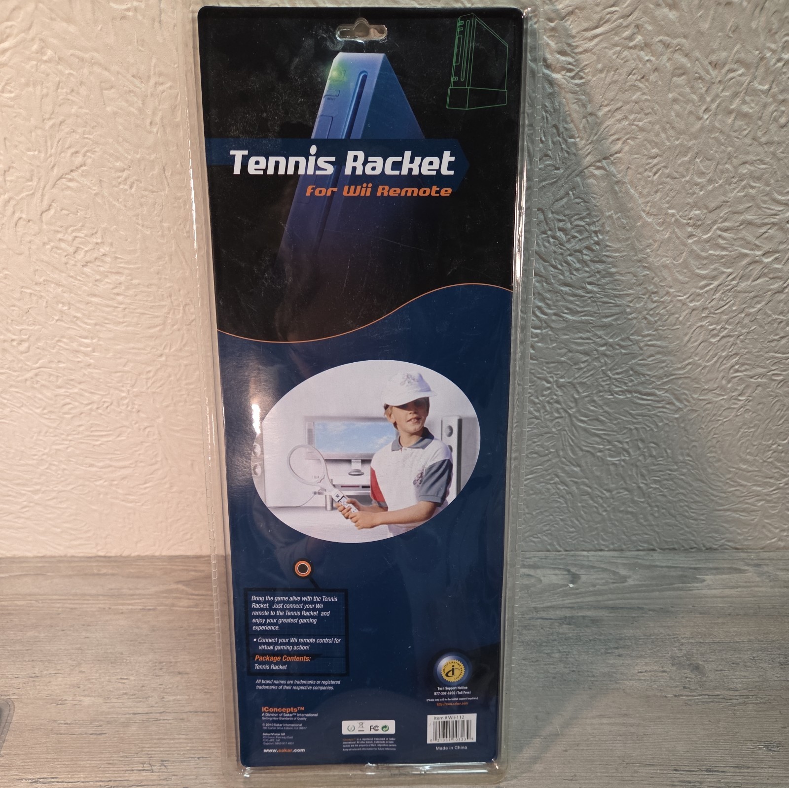 Wii Sports Tennis Racket Accessory for Nintendo Wii remote WII-102 New lot of 2