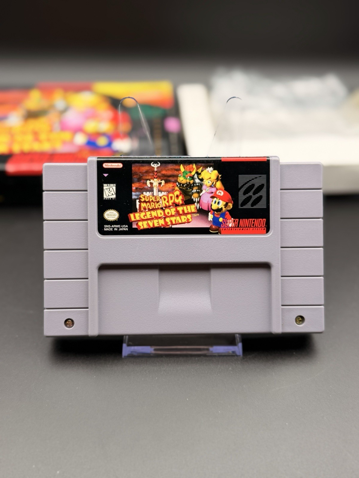Super Mario RPG: Legend of the Seven Stars (SNES, 1996) Authentic CIB Tested