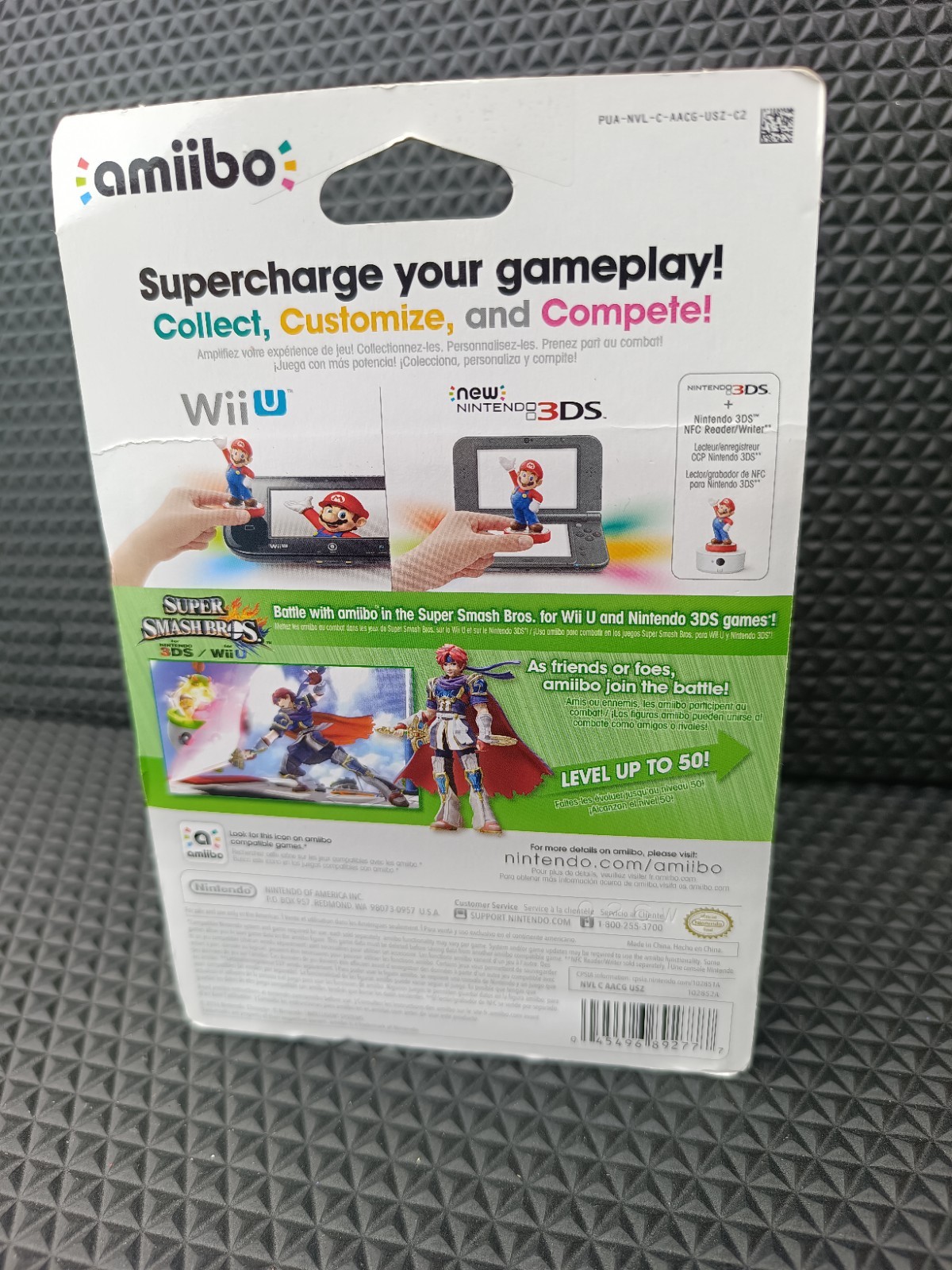 Nintendo amiibo Roy Collectible Figure – Super Smash Bros. for Wii U/3DS 2015