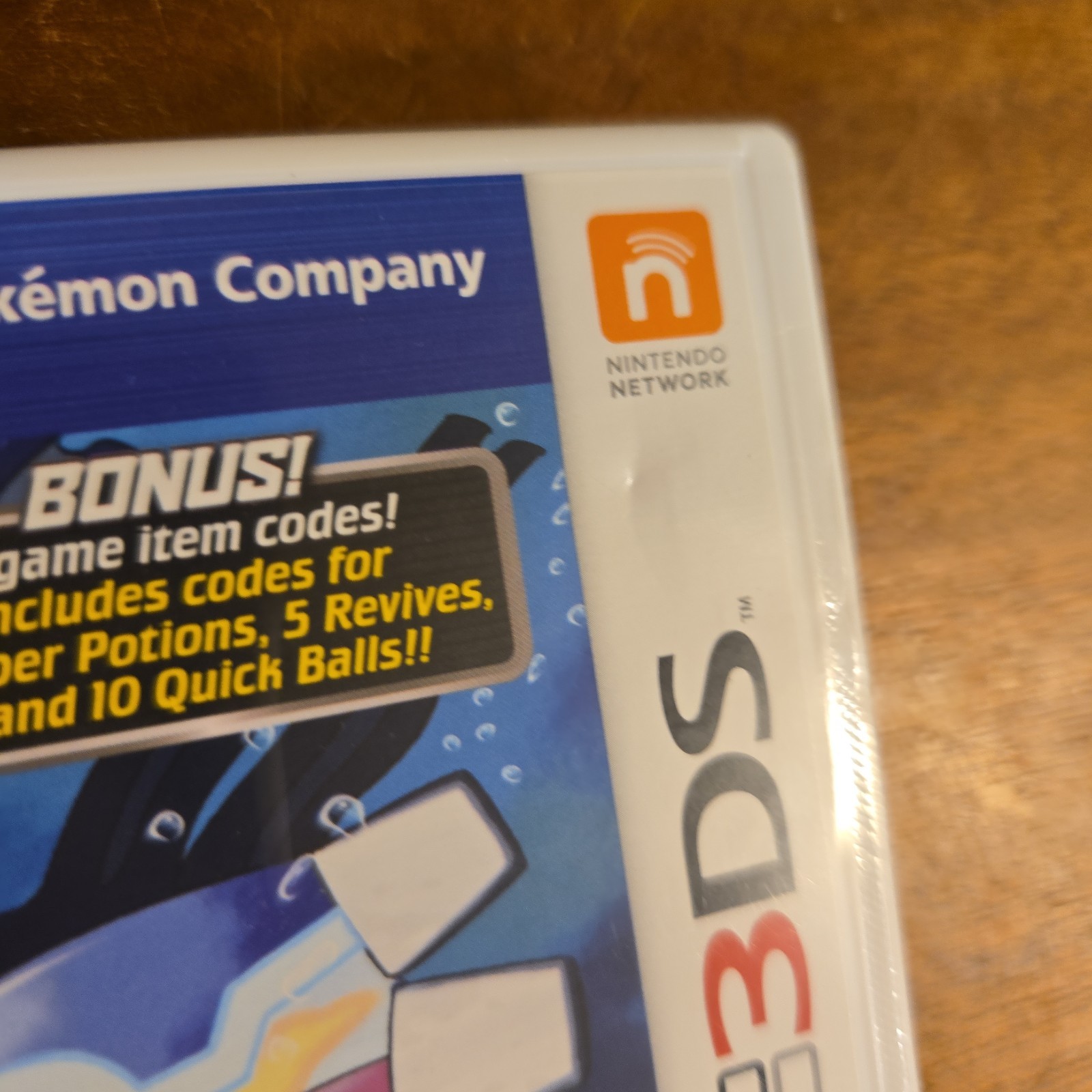 Pokemon Omega Ruby & Alpha Sapphire – BONUS Variant With Bonus Insert -NO GAME