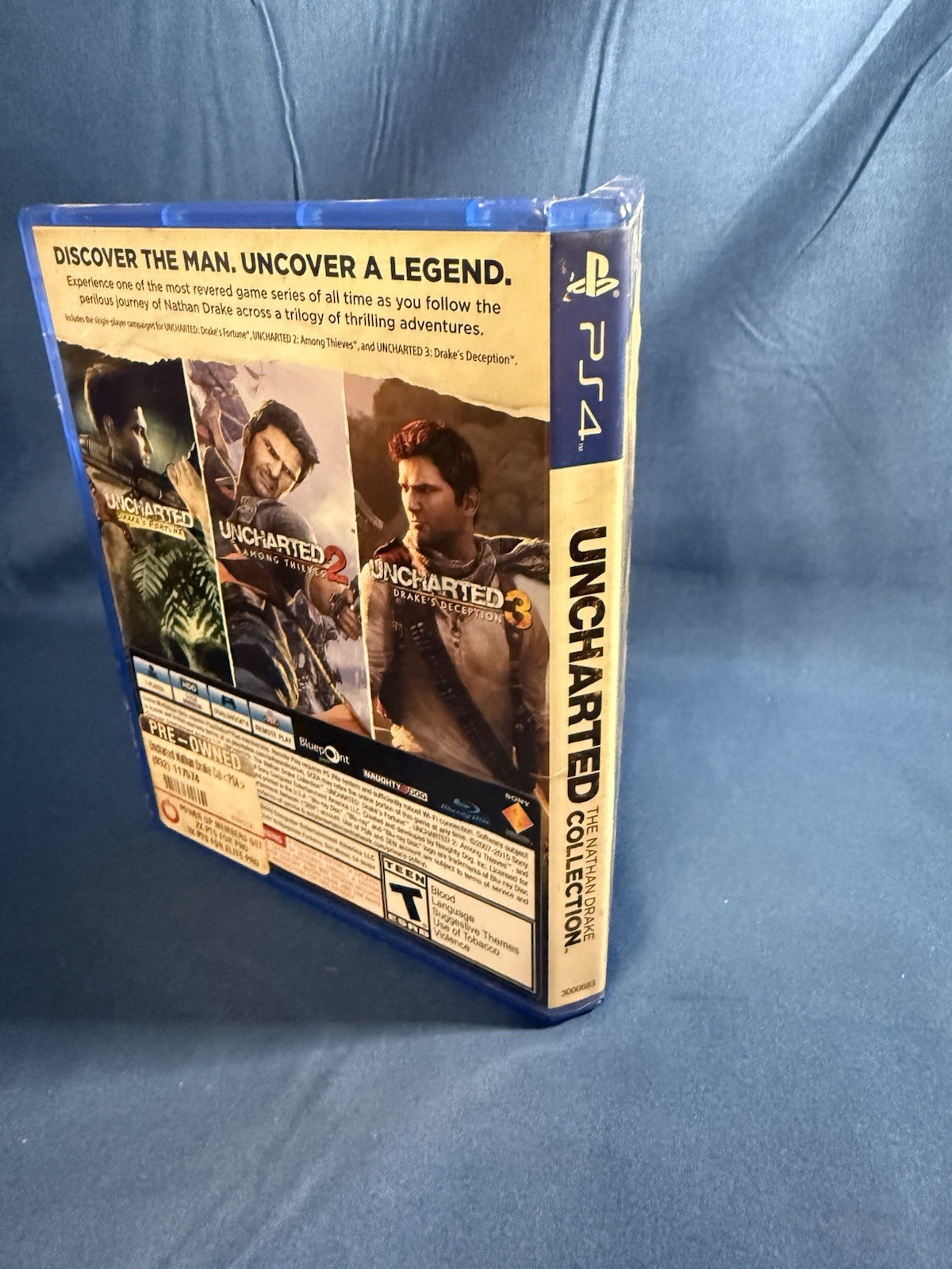 PS4 Uncharted The Nathan Drake Collection No Manual