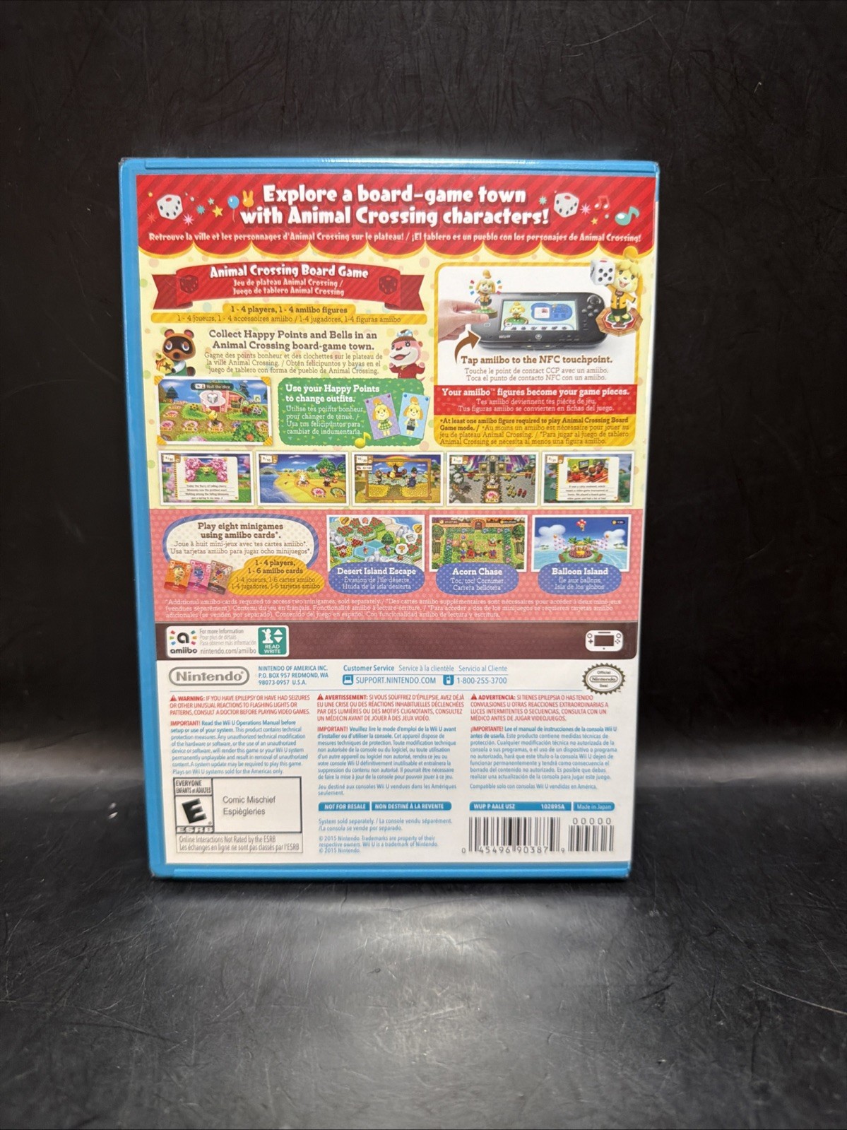 Animal Crossing Amiibo Festival NTSC WiiU Wii U Factory Sealed