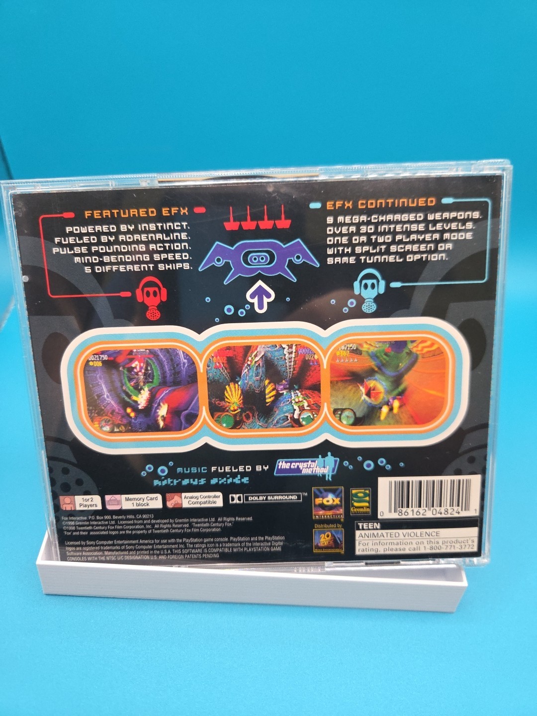 N2O NITROUS OXIDE SONY PLAYSTATION 1