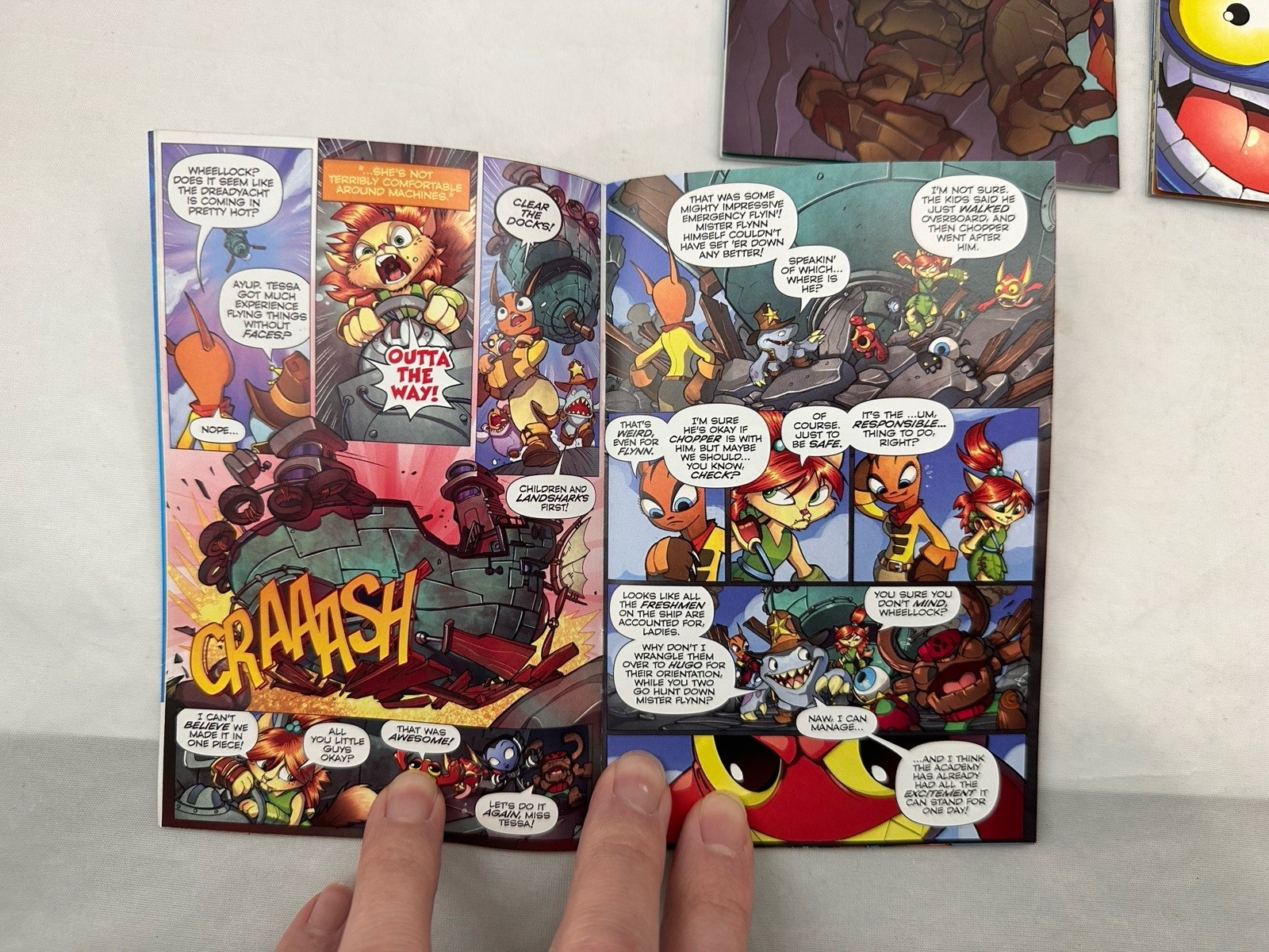 Skylanders Micro Comic Lot of 3 Books Mini But Mighty, Forgetting Flynn