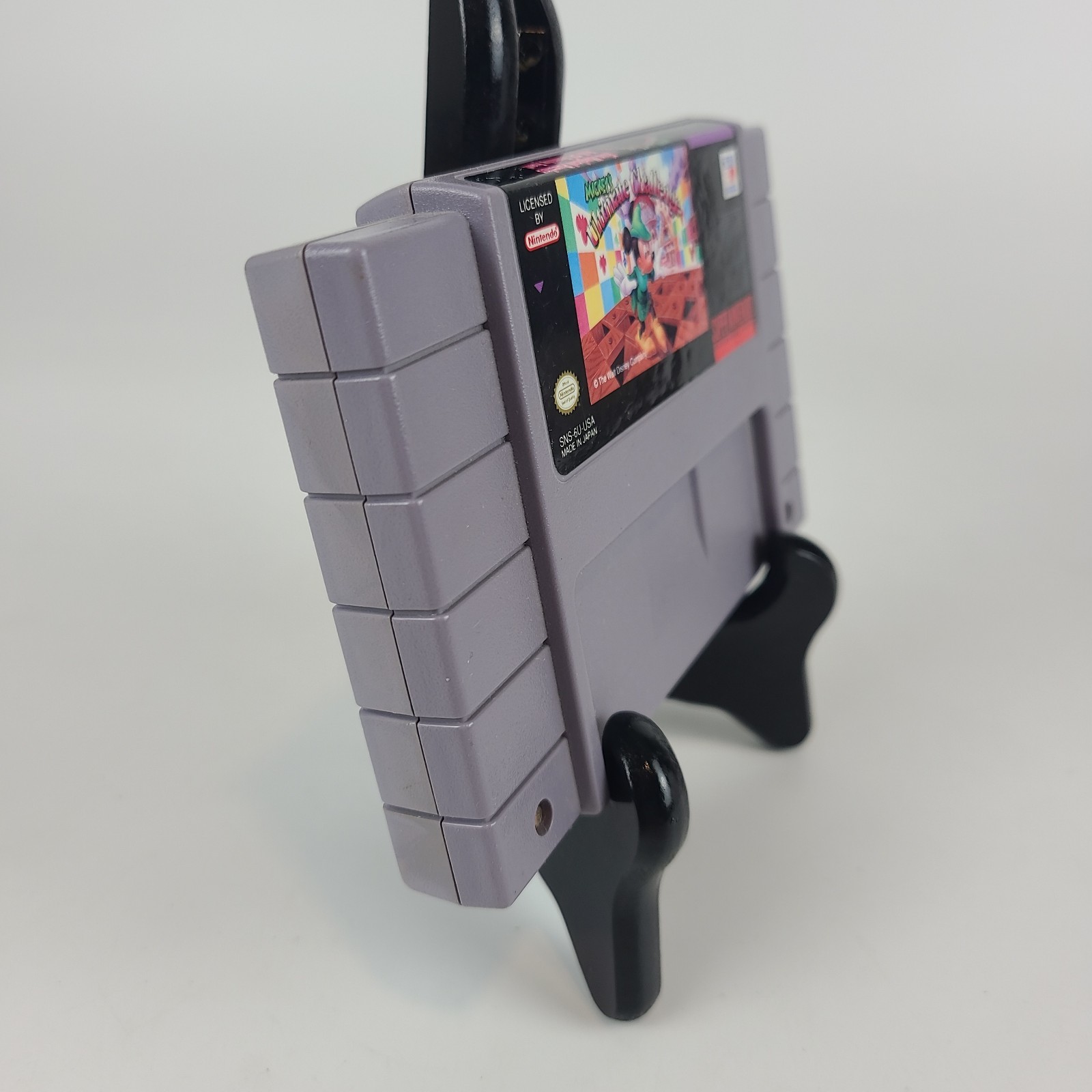 Mickey’s Ultimate Challenge Super Nintendo SNES NTSC Video Game Tested